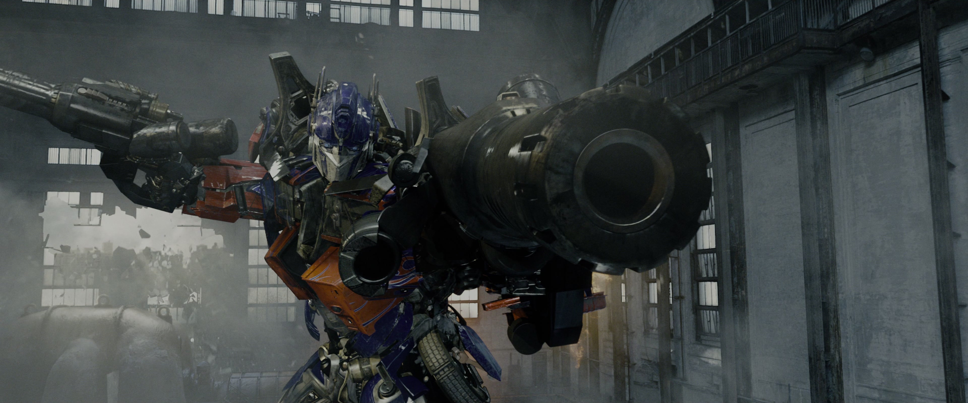 Transformers: Revenge of the Fallen (2009), wide, 2.40:1 — film still