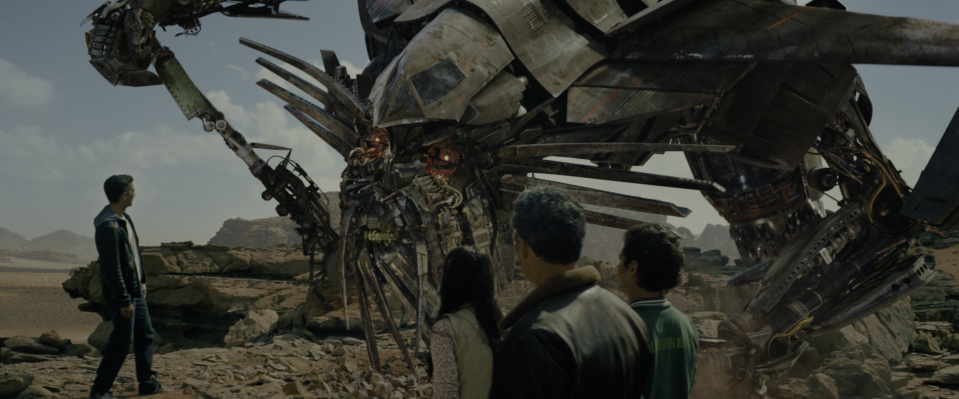 Transformers: Revenge of the Fallen (2009), wide, 2.40:1 — film still