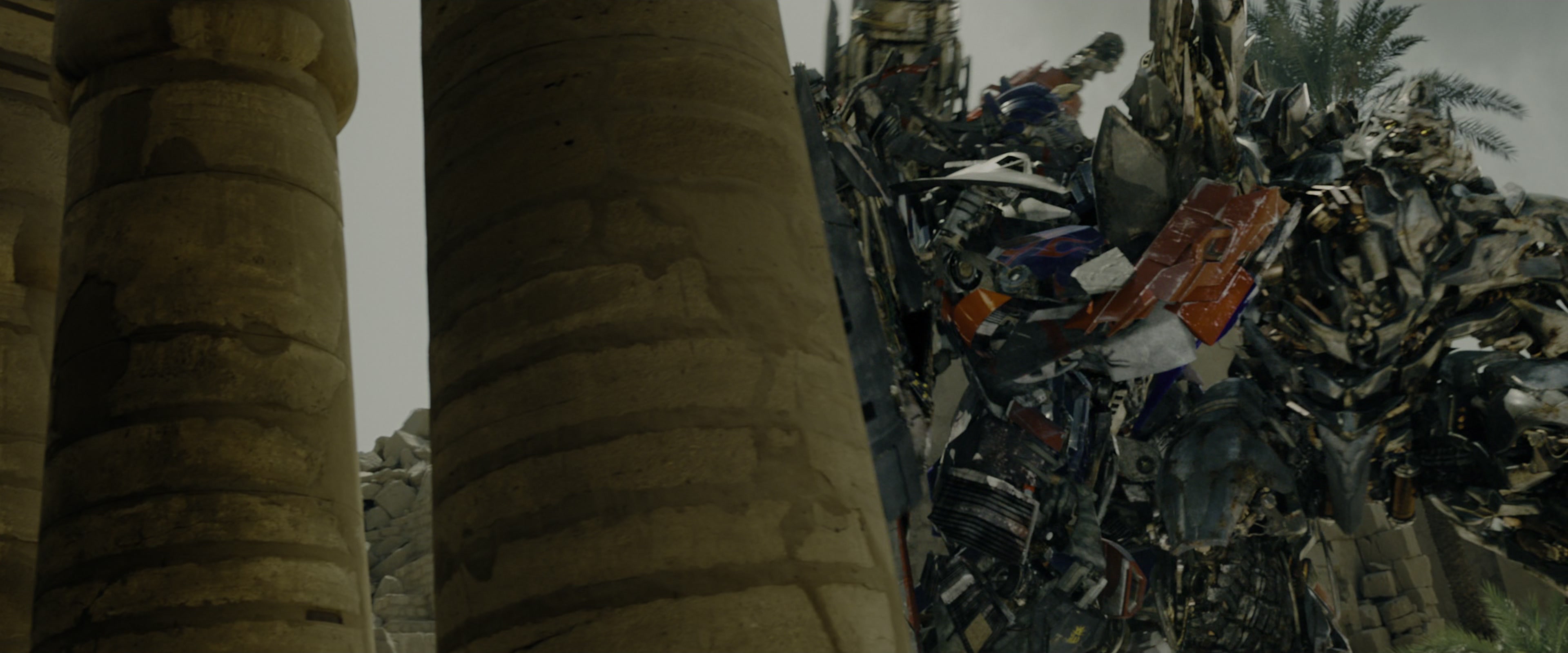 Transformers: Revenge of the Fallen (2009), wide, 2.40:1 — film still