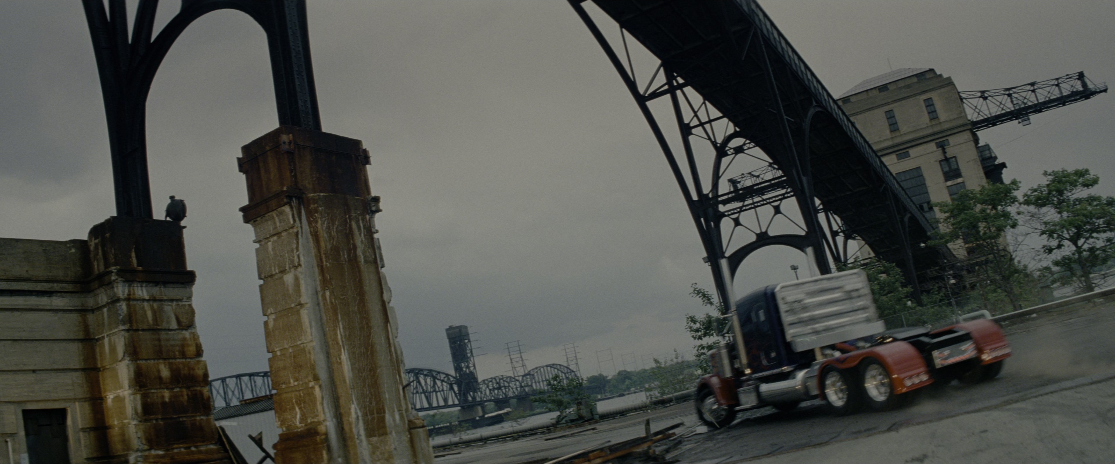 Transformers: Revenge of the Fallen (2009), wide, 2.40:1 — film still