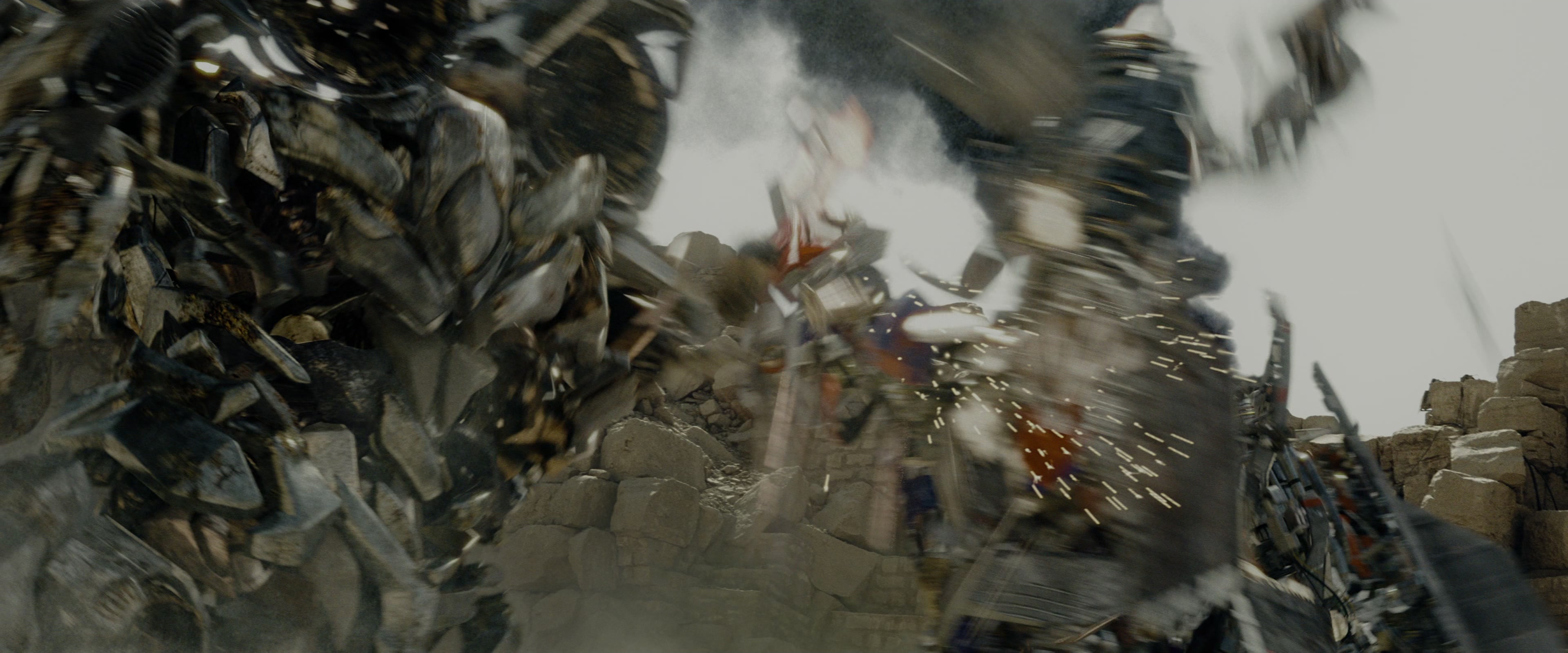Transformers: Revenge of the Fallen (2009), wide, 2.40:1 — film still