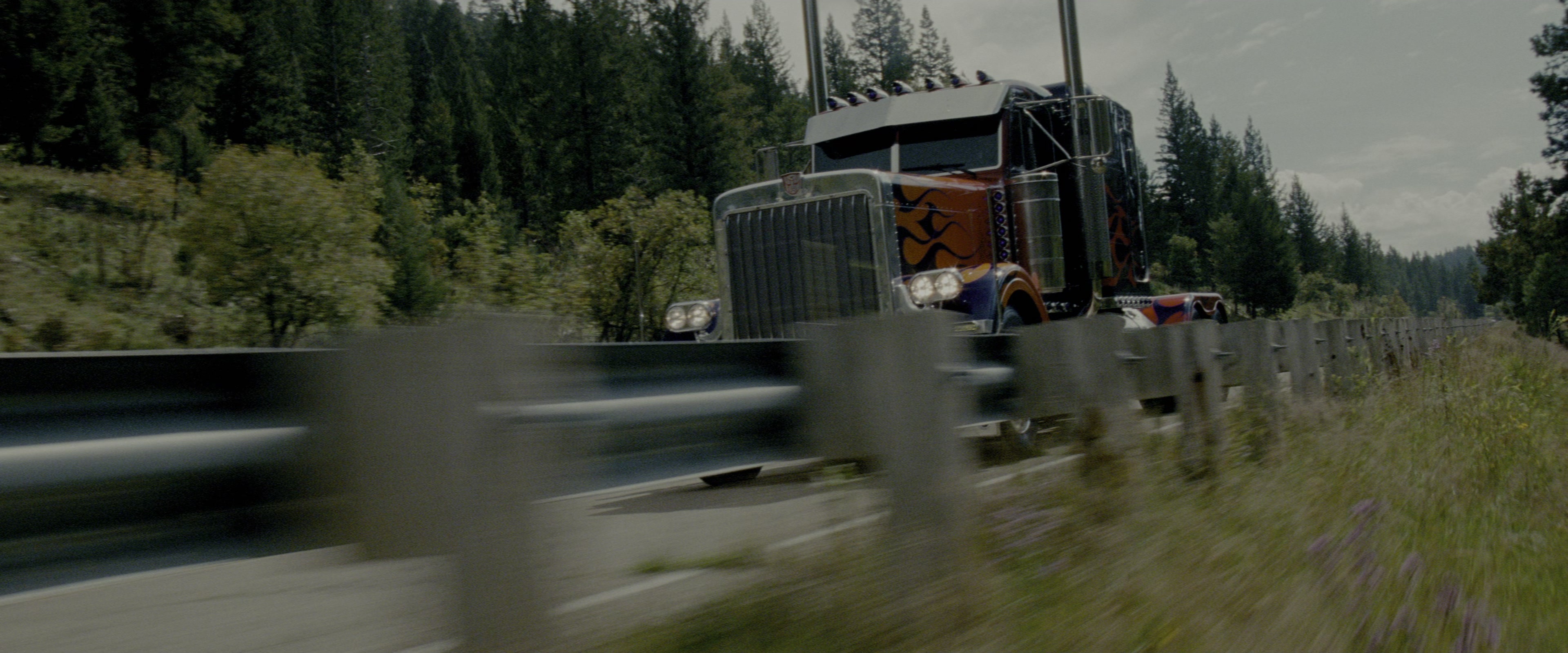 Transformers: Revenge of the Fallen (2009), wide, 2.40:1 — film still