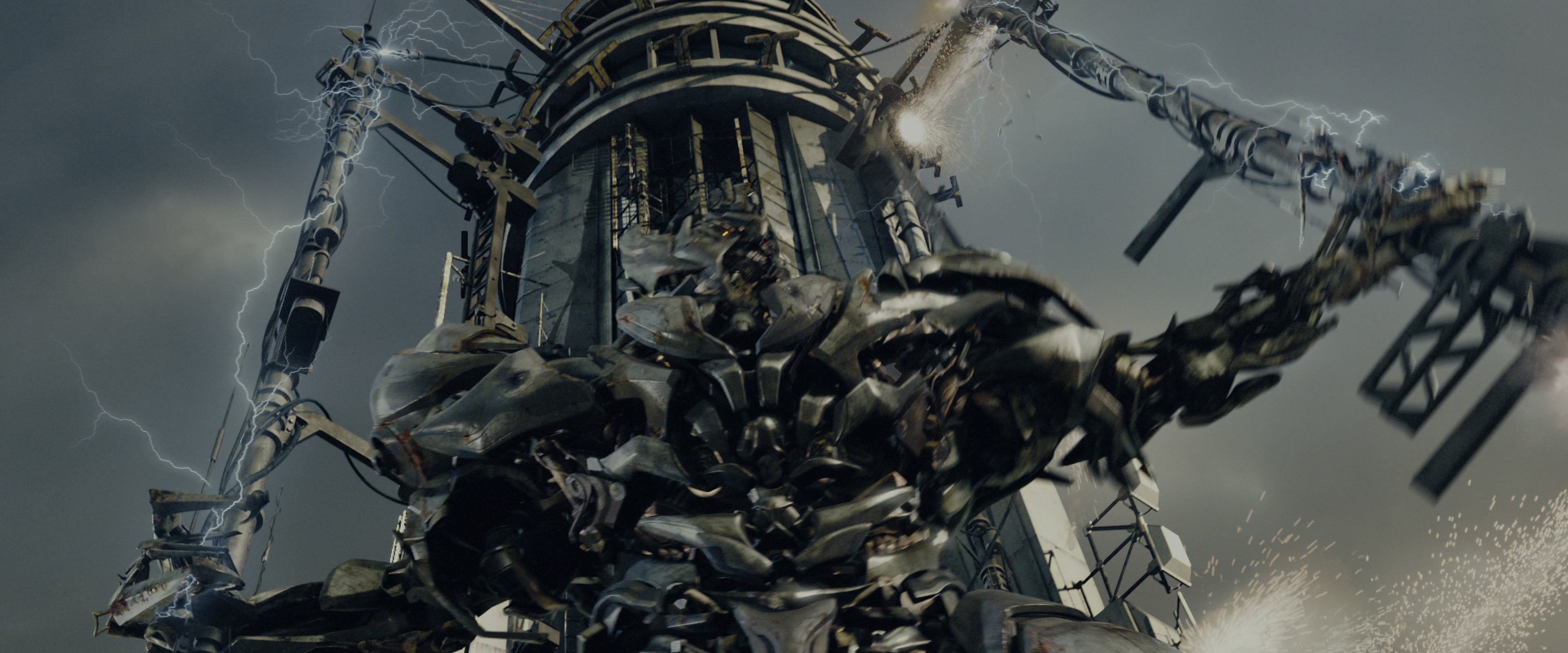 Transformers: Revenge of the Fallen (2009), wide, 2.40:1 — film still