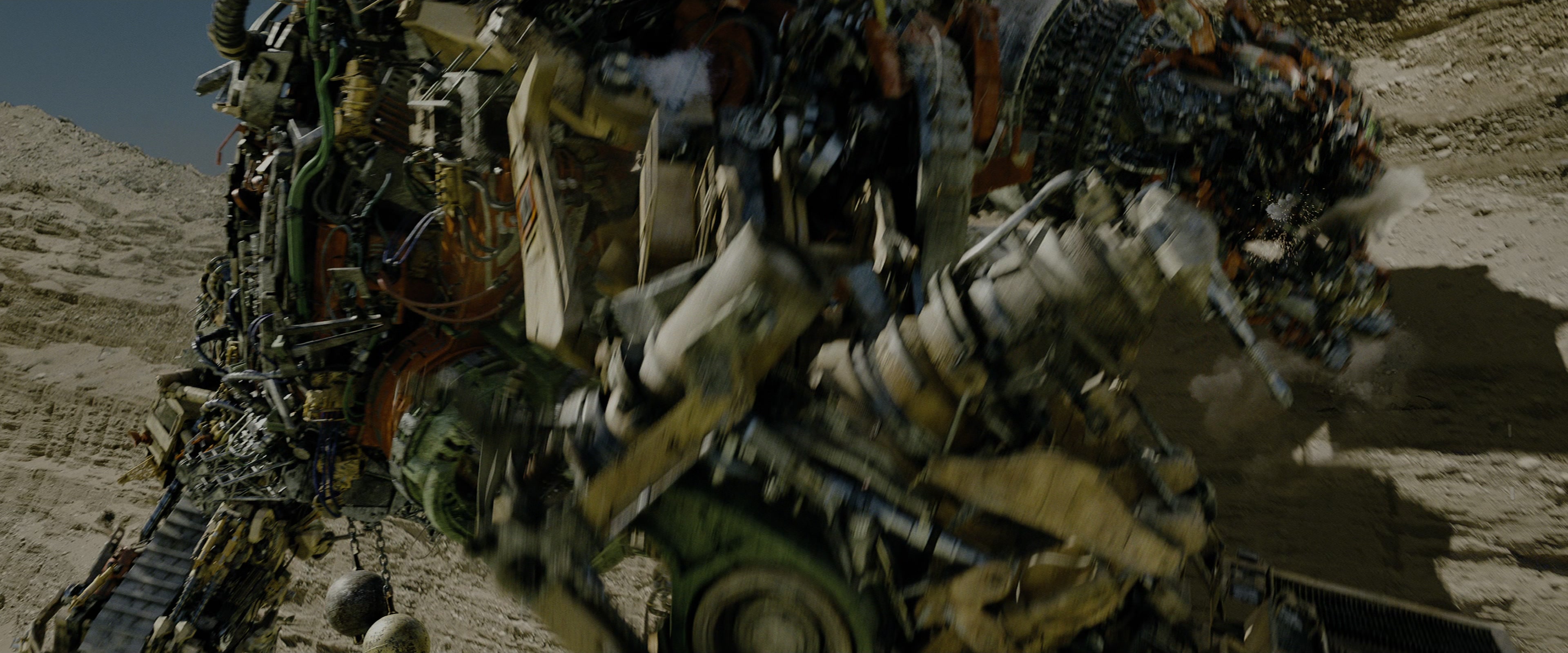 Transformers: Revenge of the Fallen (2009), wide, 2.40:1 — film still