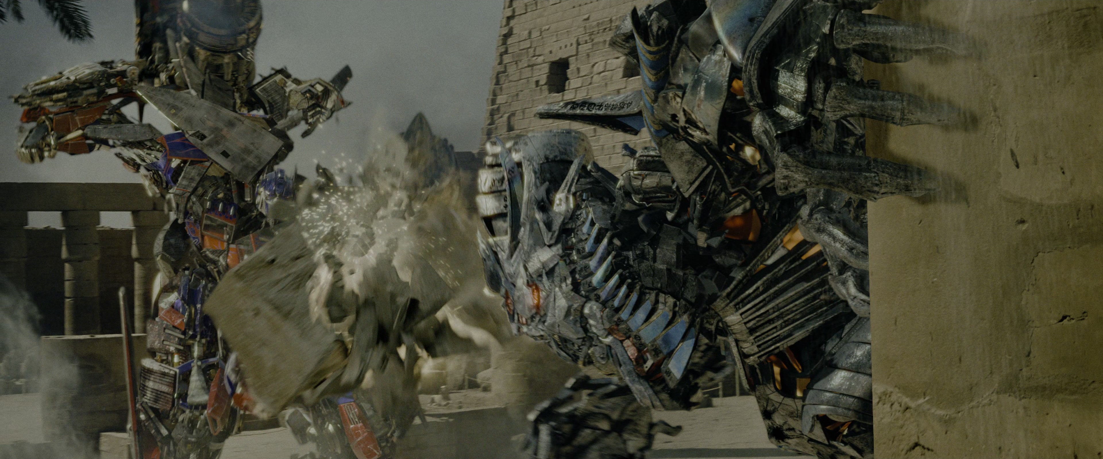 Transformers: Revenge of the Fallen (2009), wide, 2.40:1 — film still