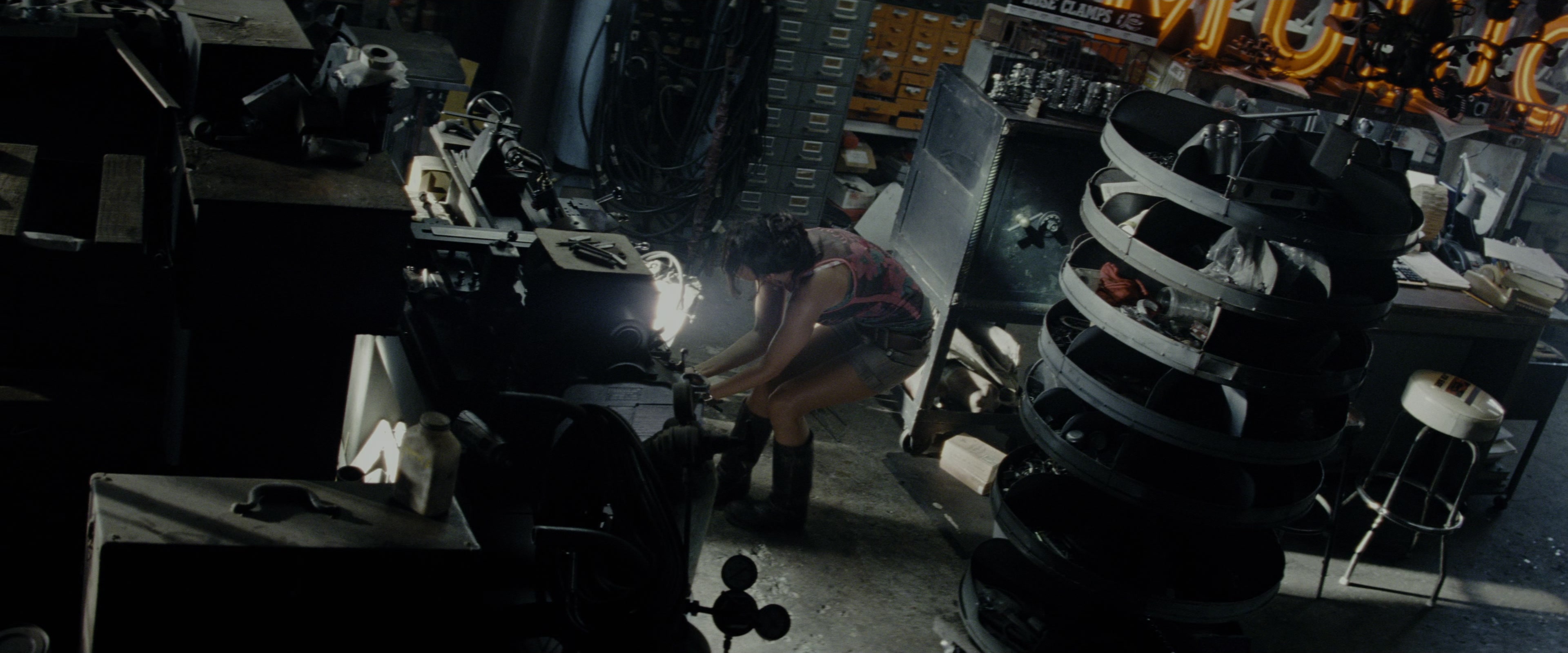 Transformers: Revenge of the Fallen (2009), wide, 2.40:1 — film still