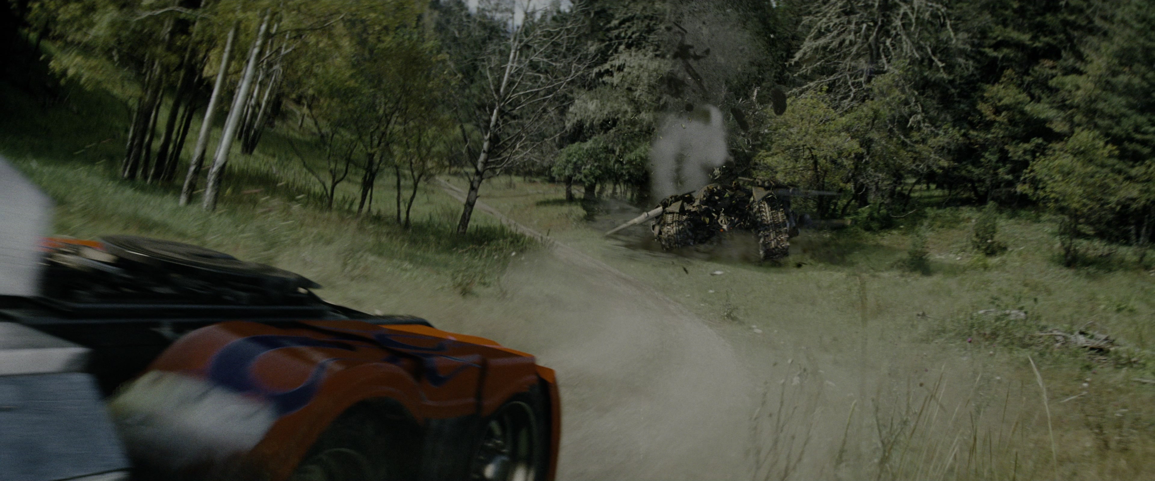 Transformers: Revenge of the Fallen (2009), wide, 2.40:1 — film still