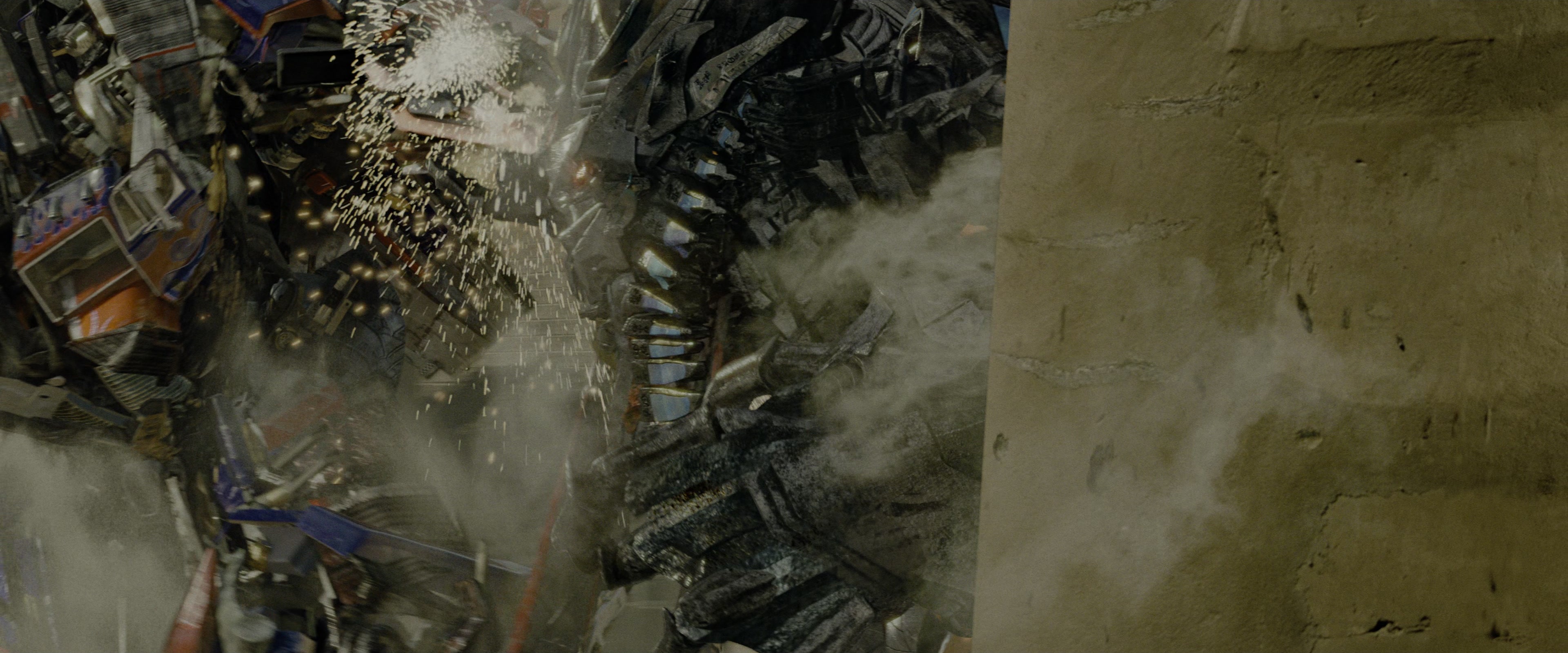 Transformers: Revenge of the Fallen (2009), wide, 2.40:1 — film still