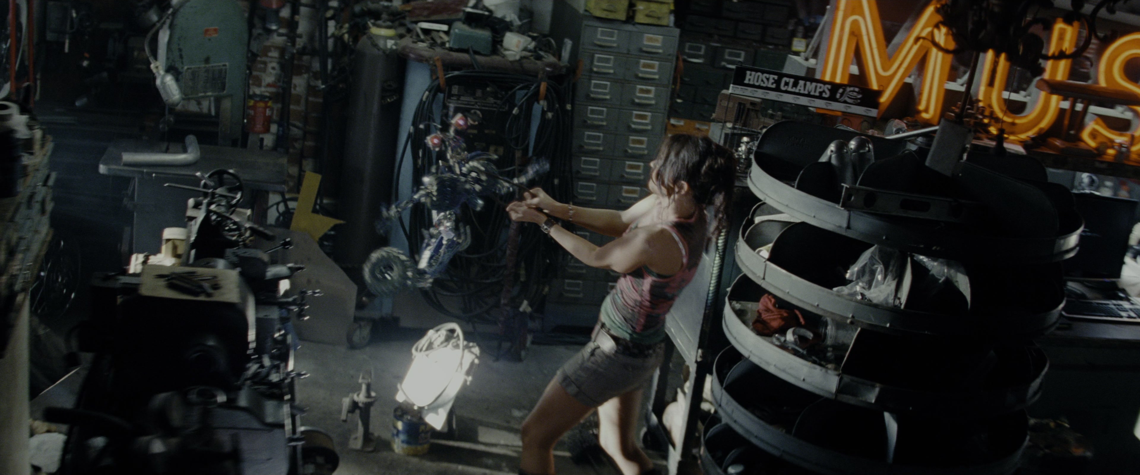 Transformers: Revenge of the Fallen (2009), wide, 2.40:1 — film still