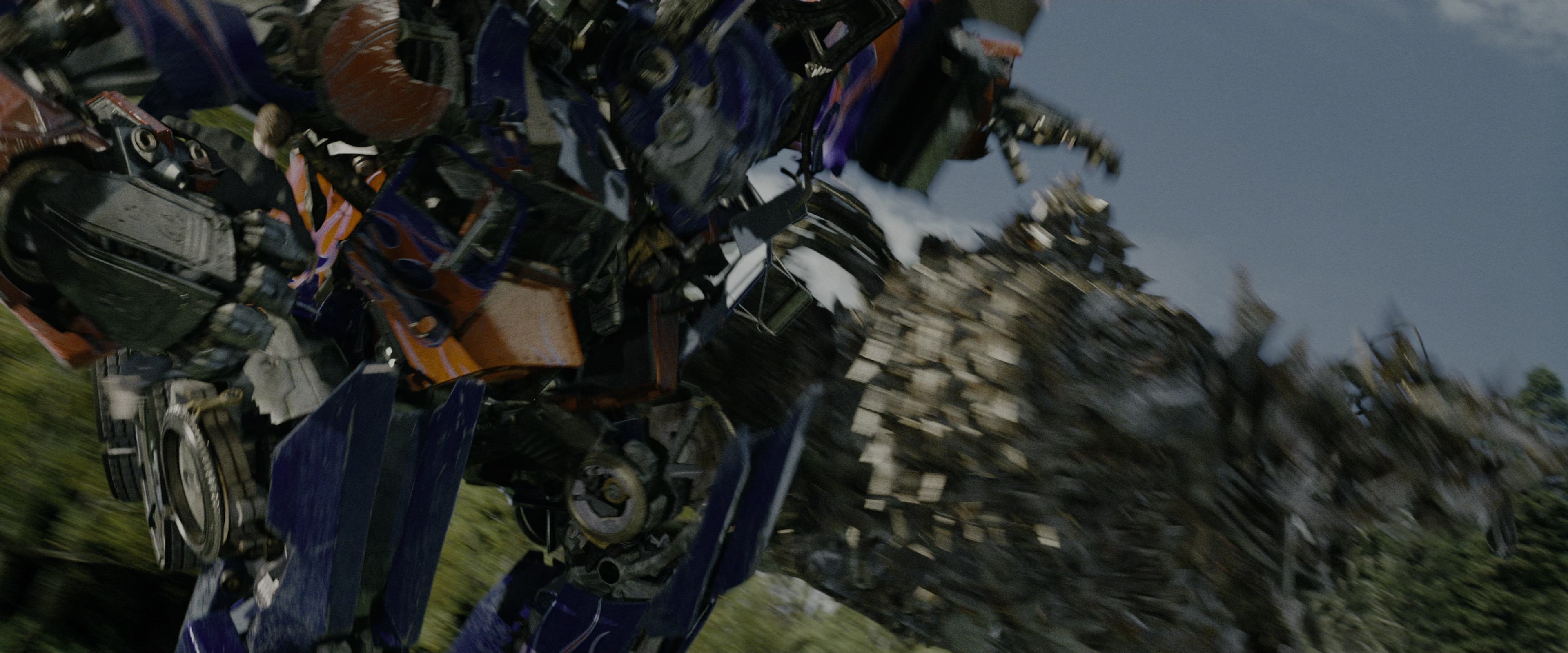 Transformers: Revenge of the Fallen (2009), wide, 2.40:1 — film still
