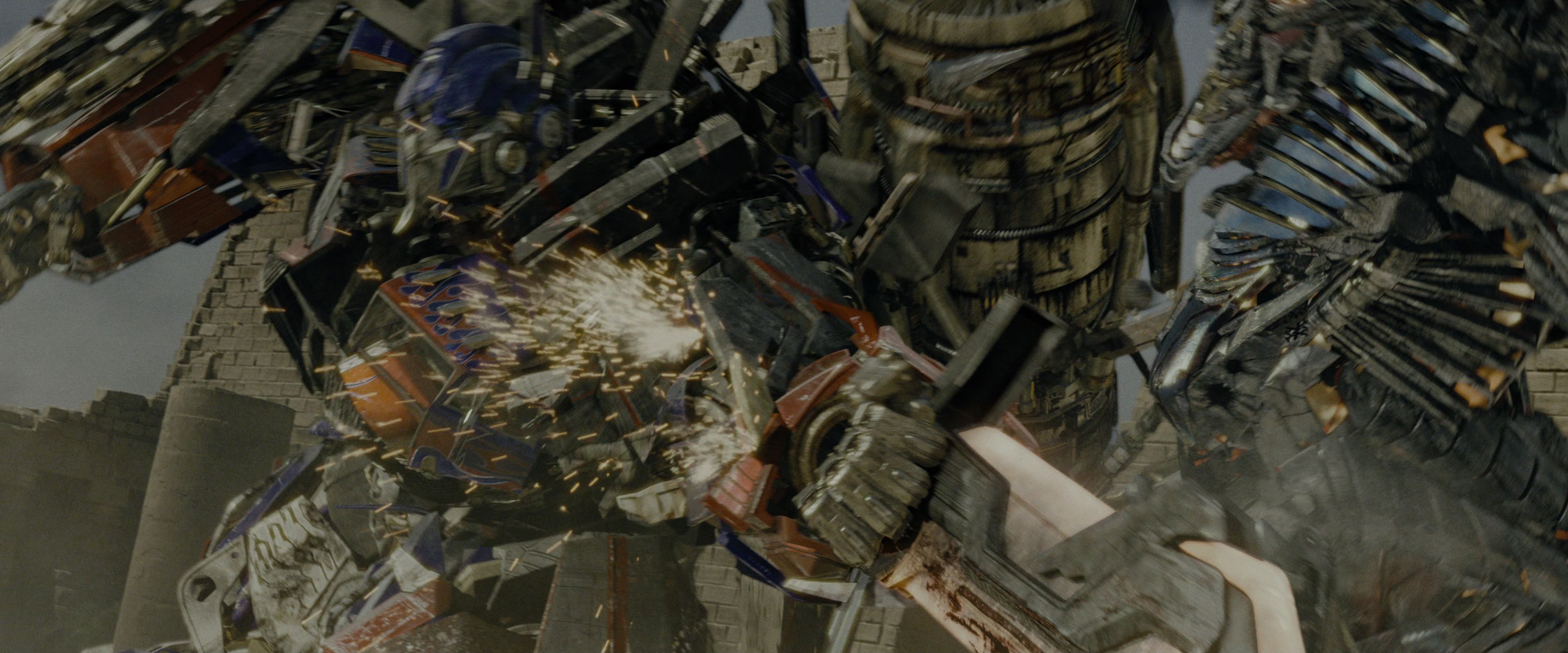Transformers: Revenge of the Fallen (2009), wide, 2.40:1 — film still