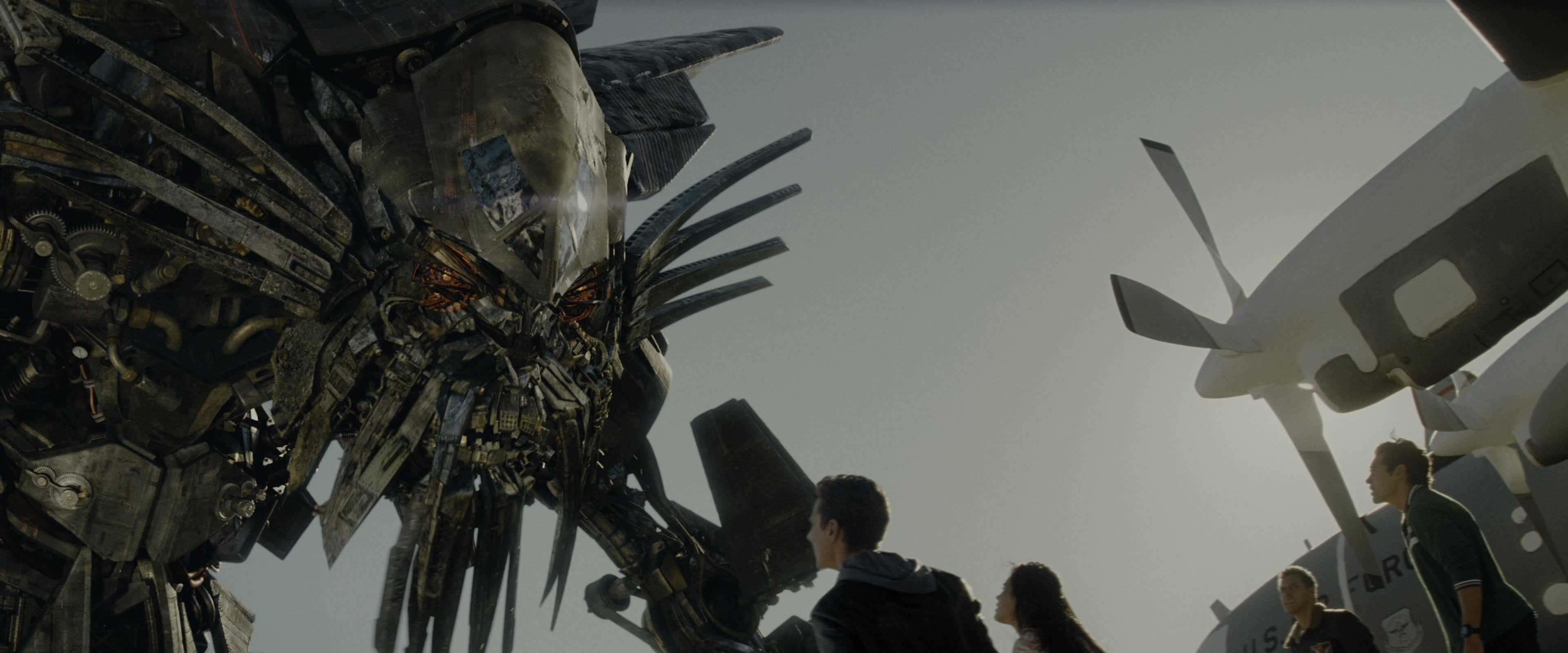 Transformers: Revenge of the Fallen (2009), wide, 2.40:1 — film still