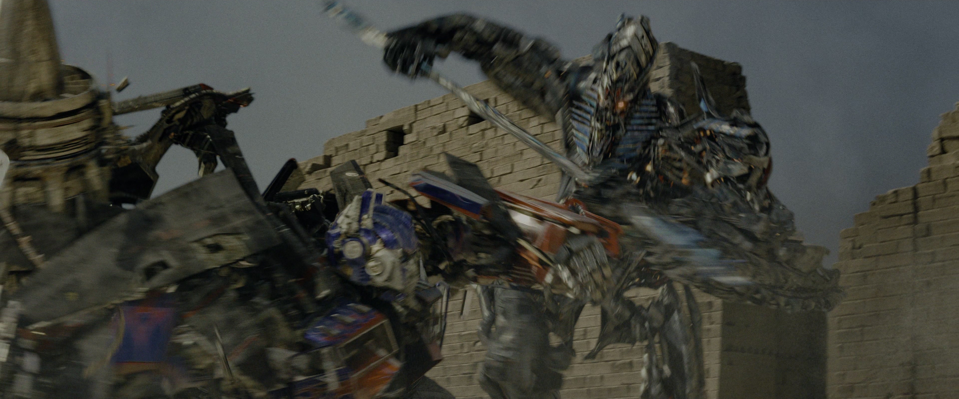Transformers: Revenge of the Fallen (2009), wide, 2.40:1 — film still