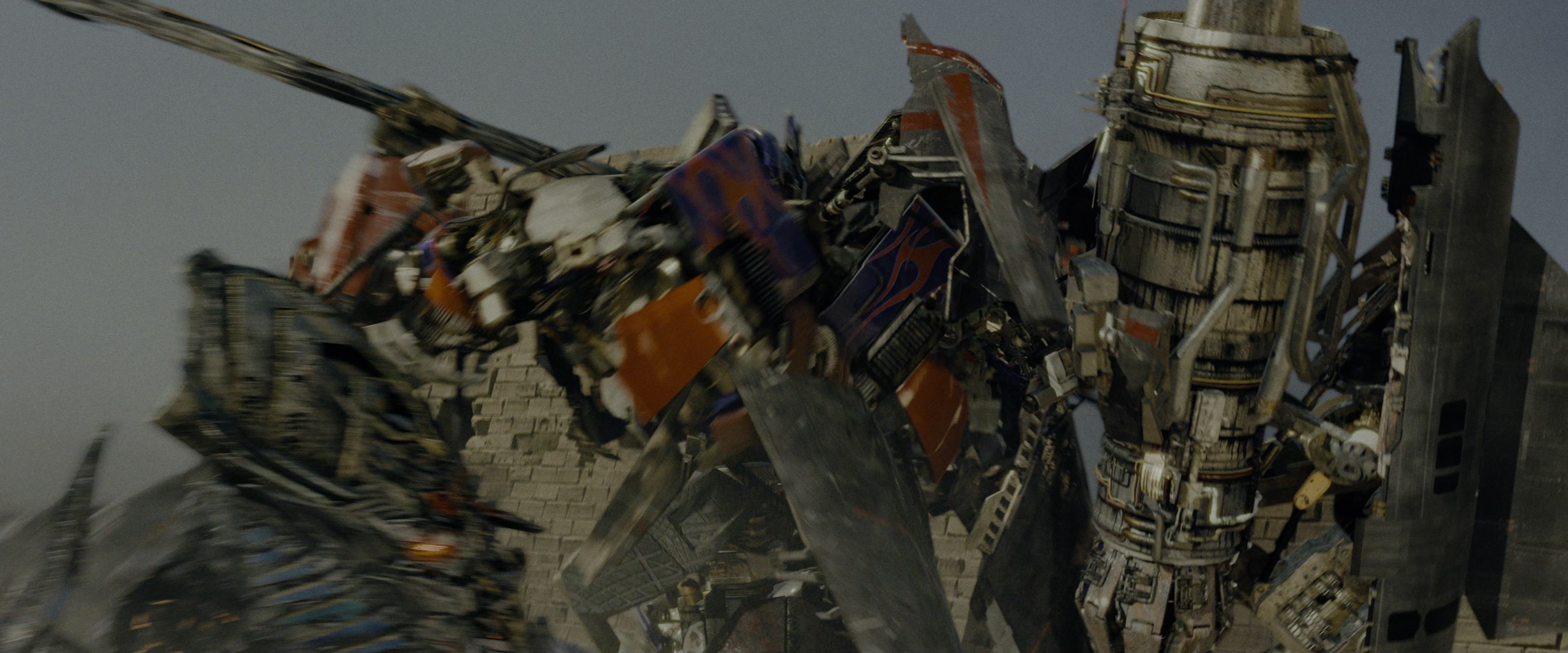 Transformers: Revenge of the Fallen (2009), wide, 2.40:1 — film still