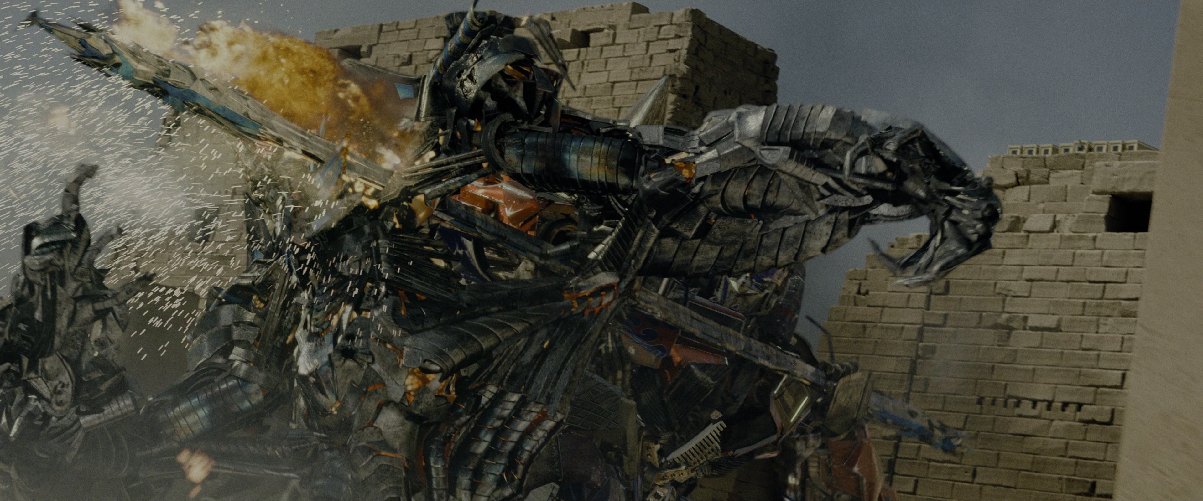 Transformers: Revenge of the Fallen (2009), wide, 2.40:1 — film still