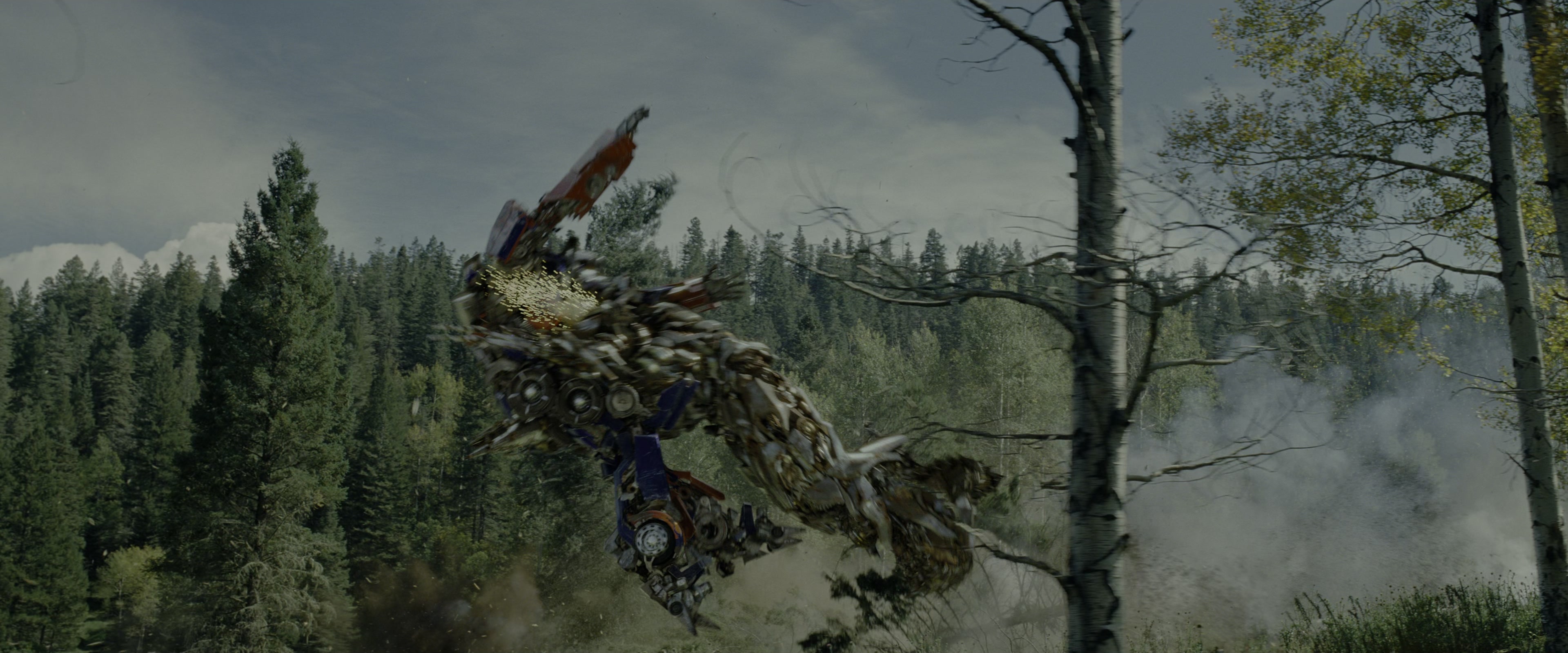 Transformers: Revenge of the Fallen (2009), wide, 2.40:1 — film still
