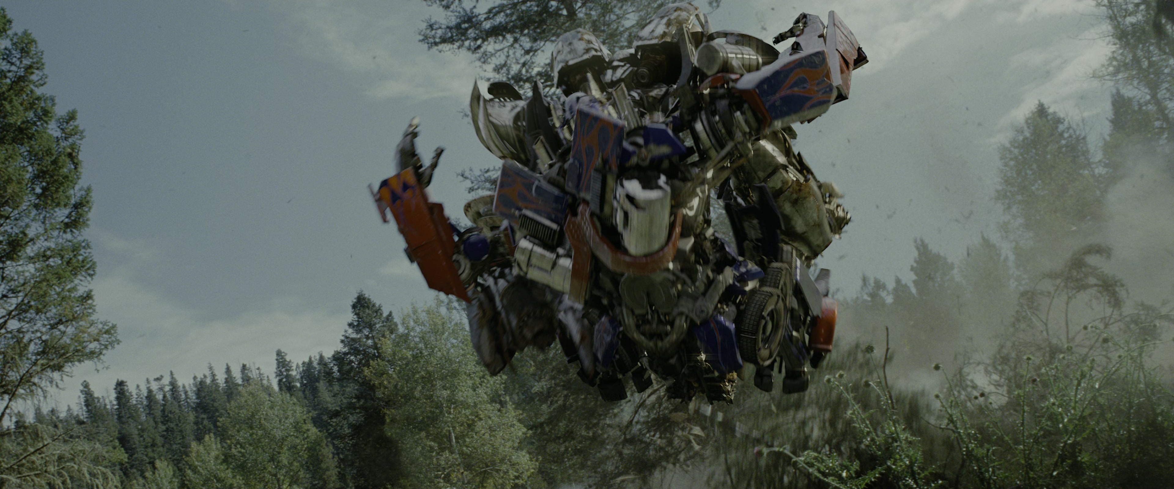 Transformers: Revenge of the Fallen (2009), wide, 2.40:1 — film still
