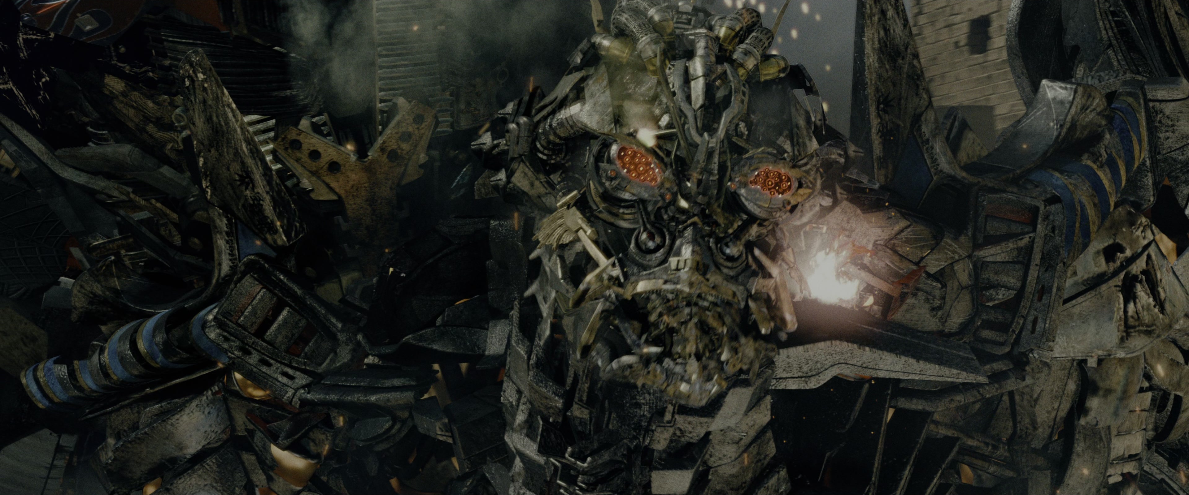 Transformers: Revenge of the Fallen (2009), wide, 2.40:1 — film still