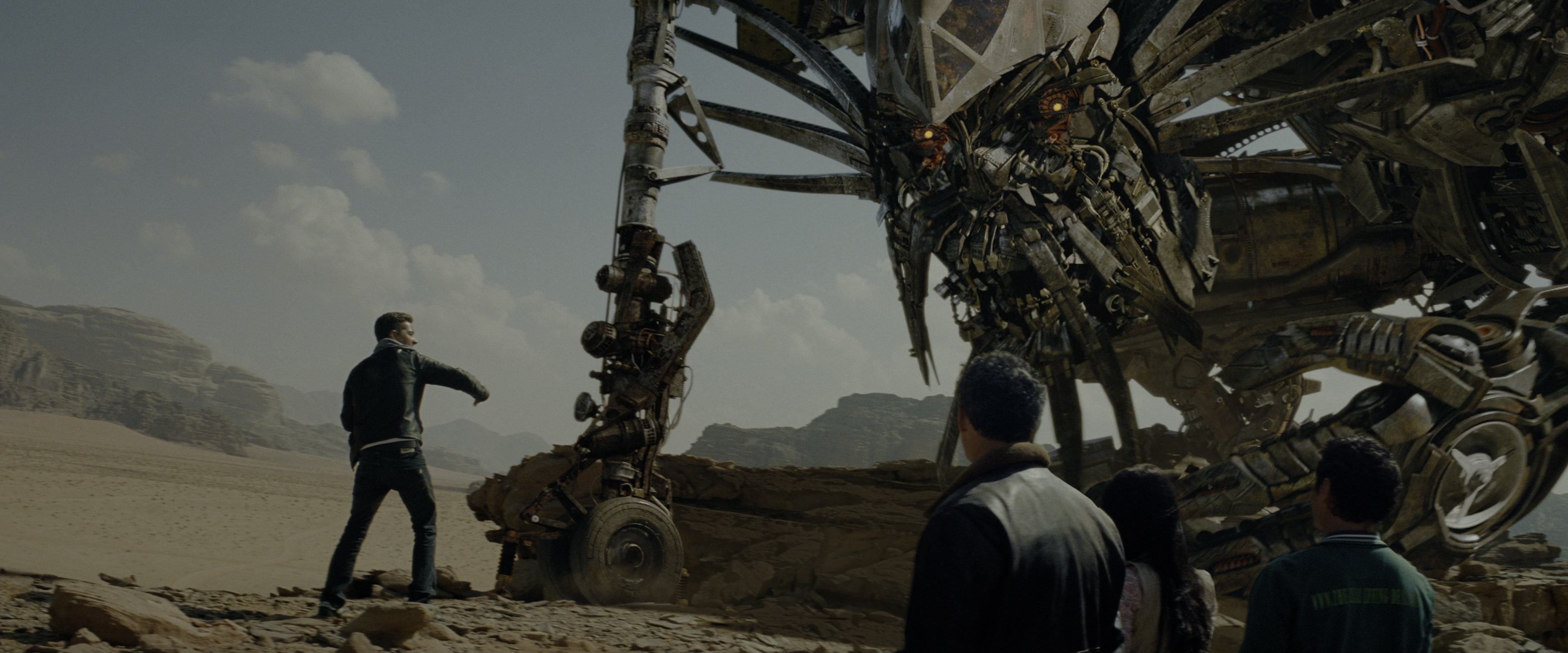 Transformers: Revenge of the Fallen (2009), wide, 2.40:1 — film still