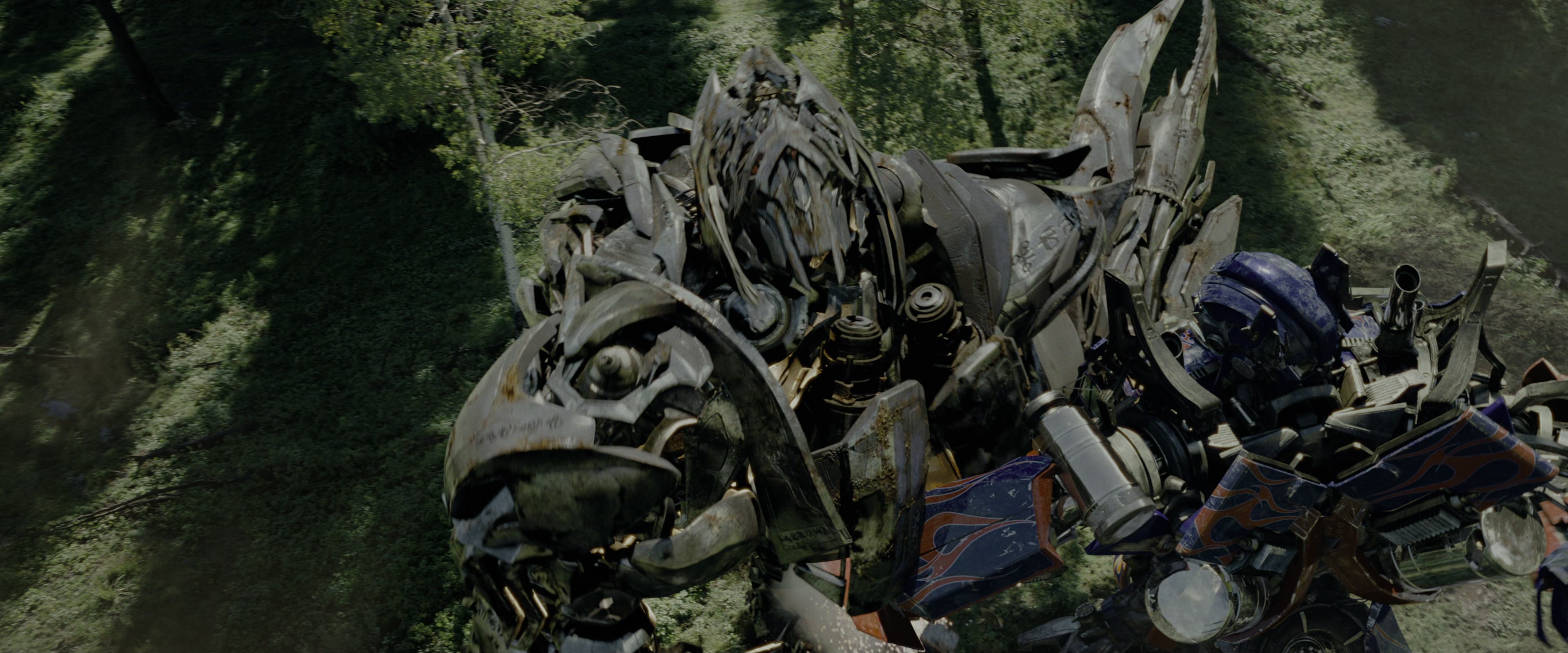 Transformers: Revenge of the Fallen (2009), wide, 2.40:1 — film still