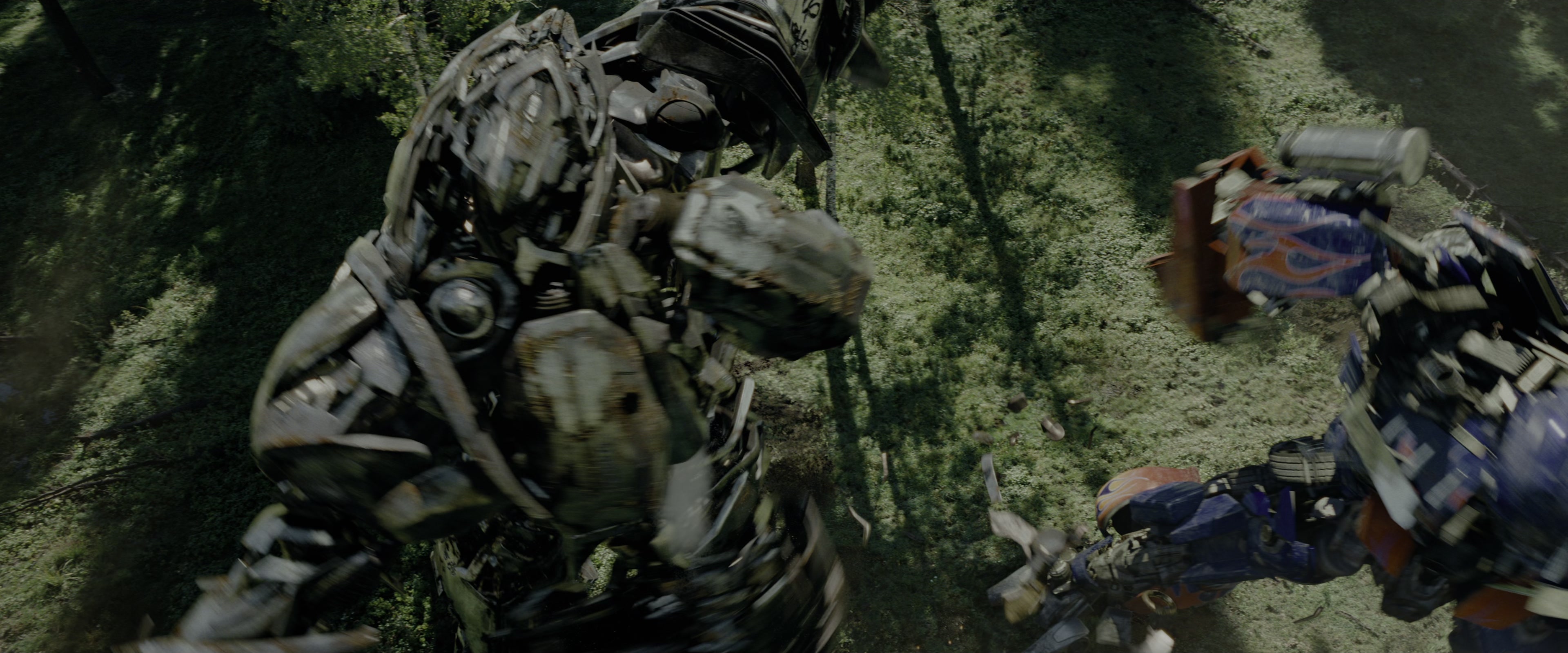 Transformers: Revenge of the Fallen (2009), wide, 2.40:1 — film still