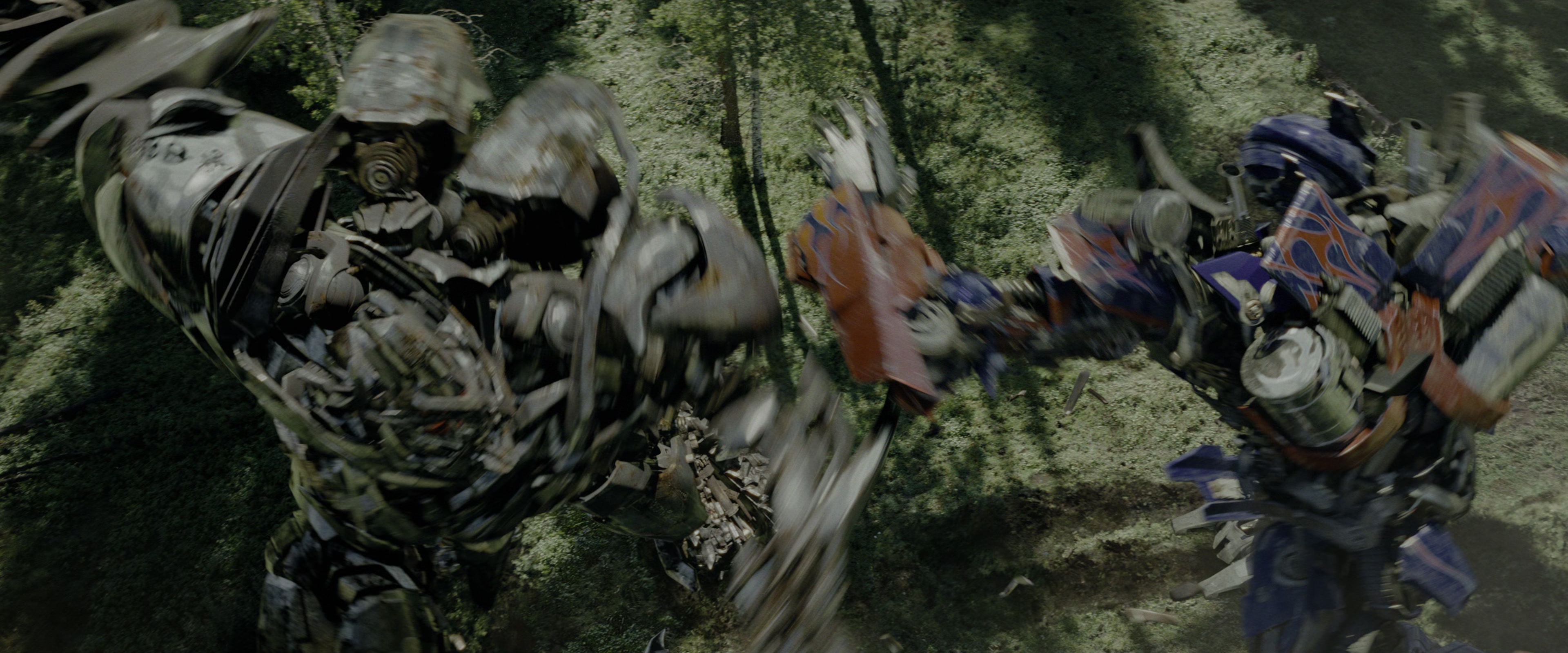 Transformers: Revenge of the Fallen (2009), wide, 2.40:1 — film still