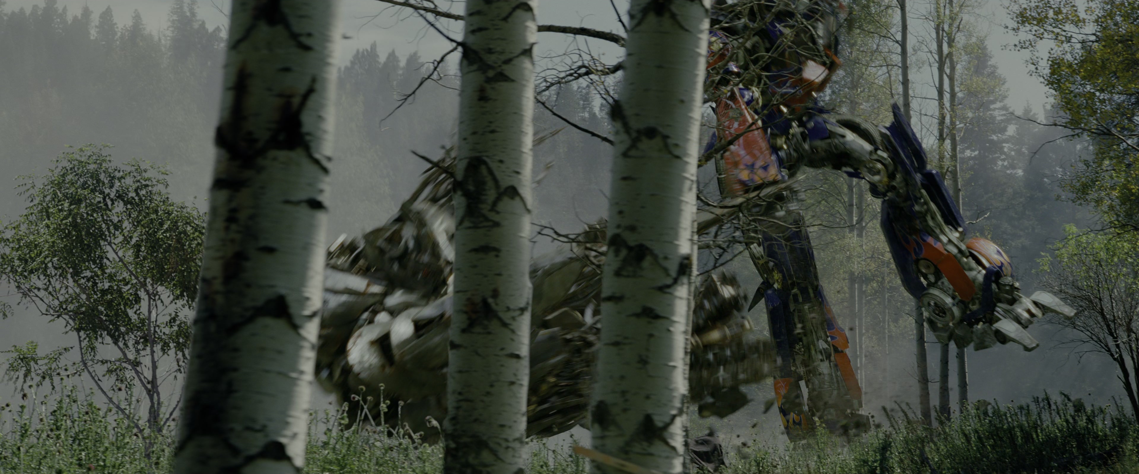 Transformers: Revenge of the Fallen (2009), wide, 2.40:1 — film still