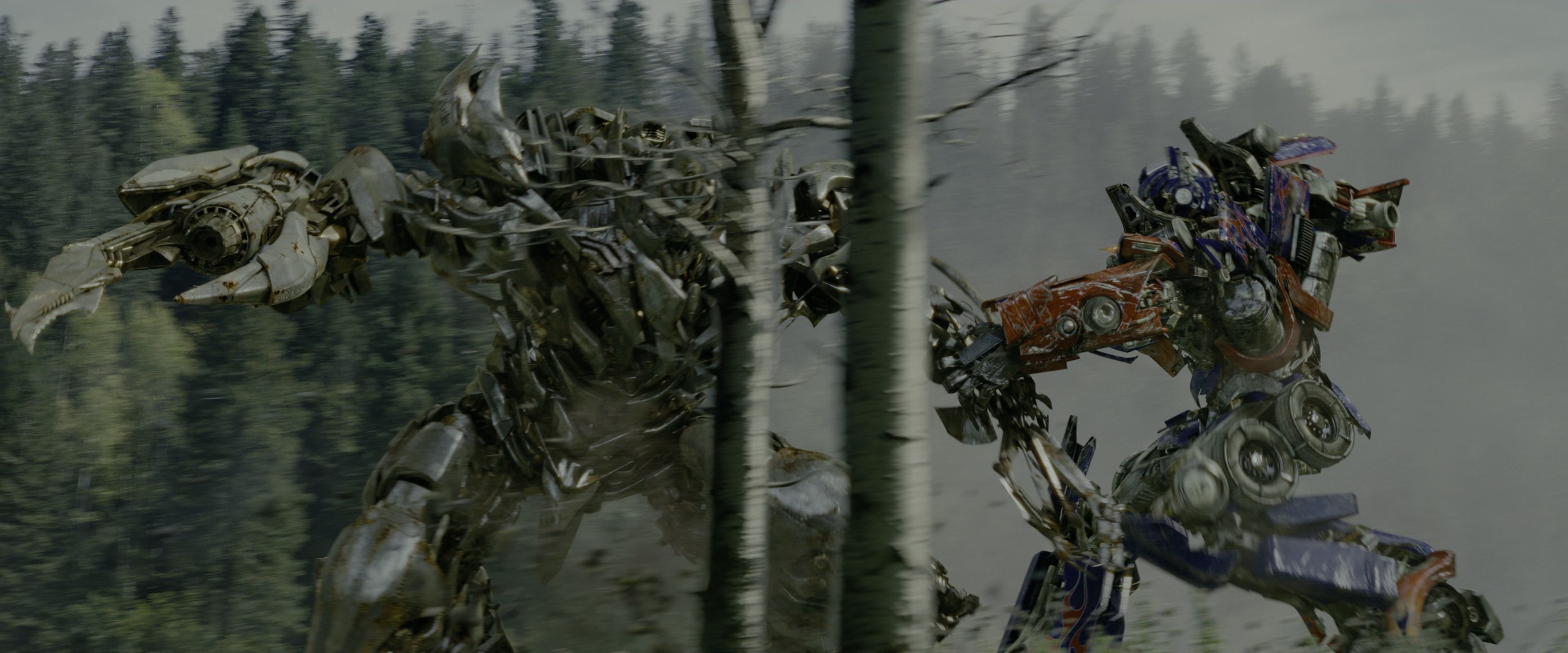 Transformers: Revenge of the Fallen (2009), wide, 2.40:1 — film still