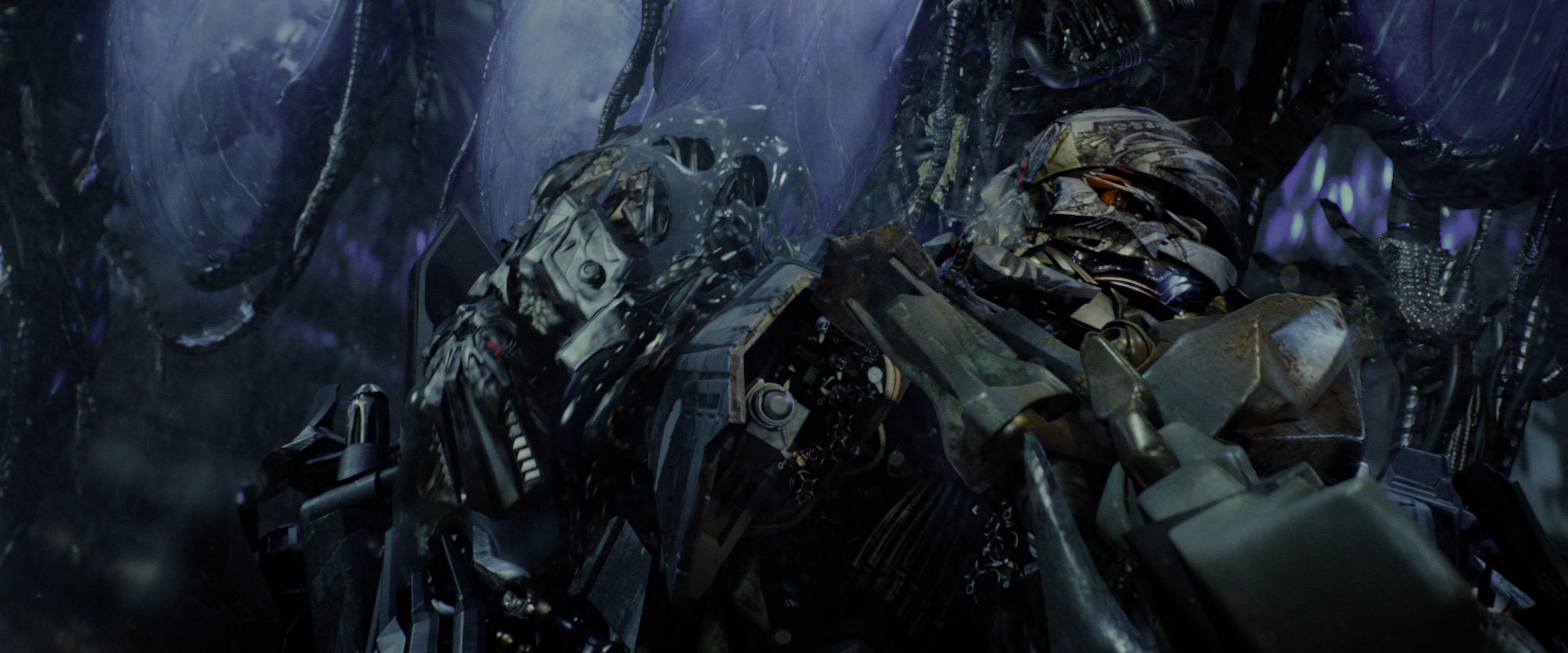Transformers: Revenge of the Fallen (2009), wide, 2.40:1 — film still