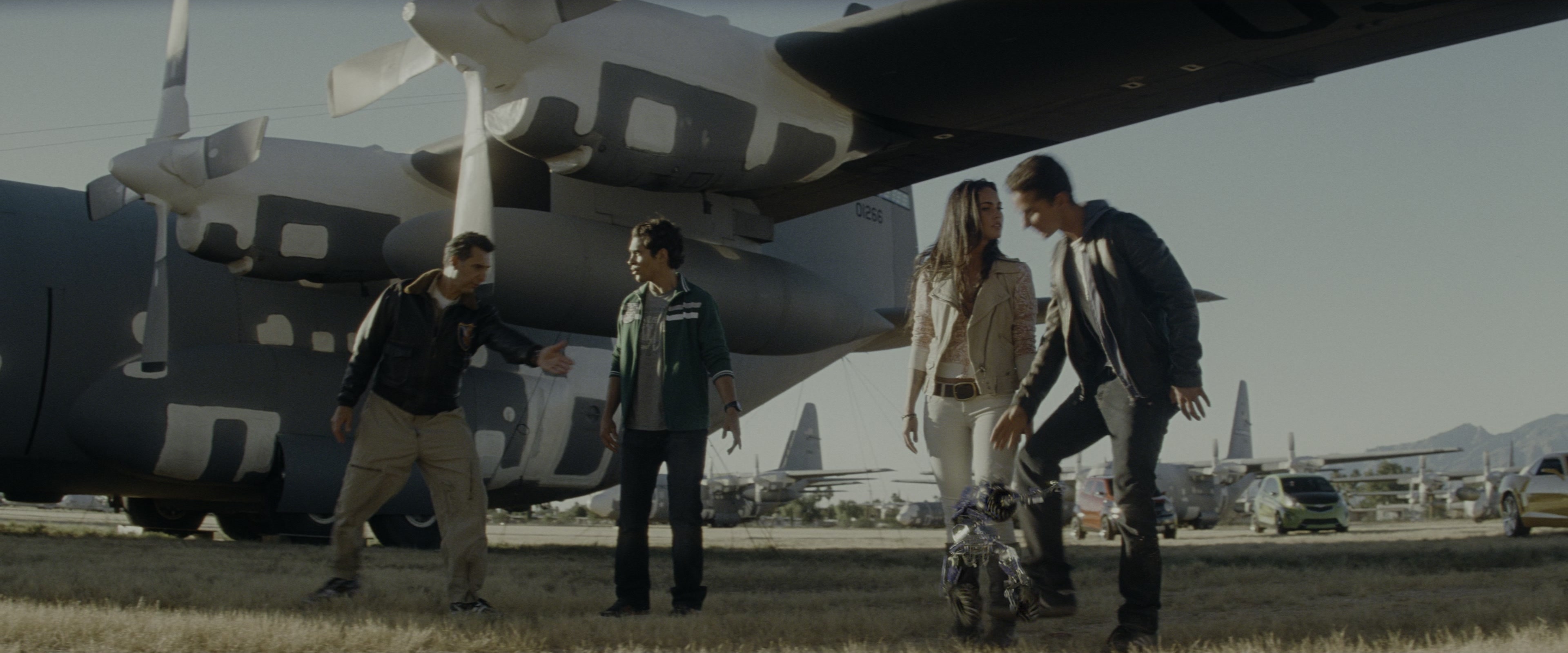 Transformers: Revenge of the Fallen (2009), wide, 2.40:1 — film still