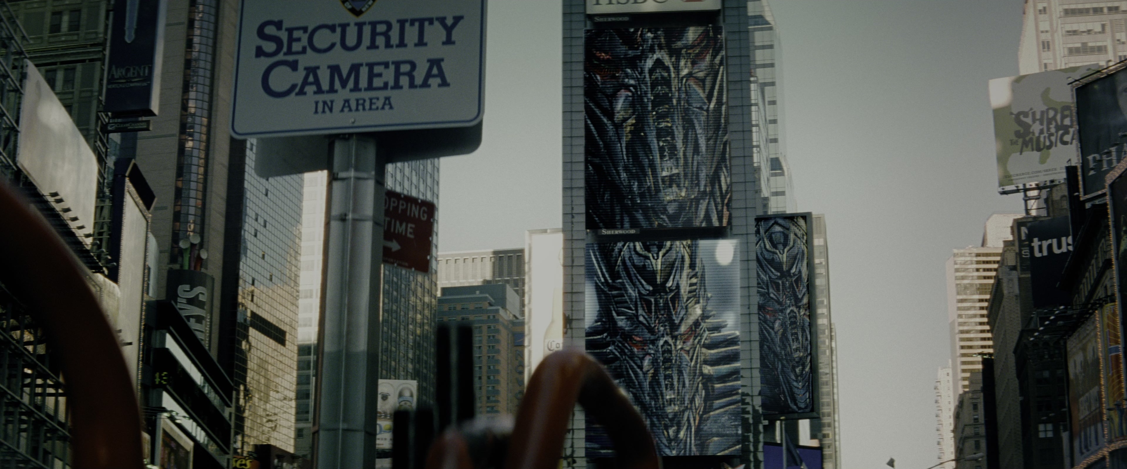 Transformers: Revenge of the Fallen (2009), wide, 2.40:1 — film still