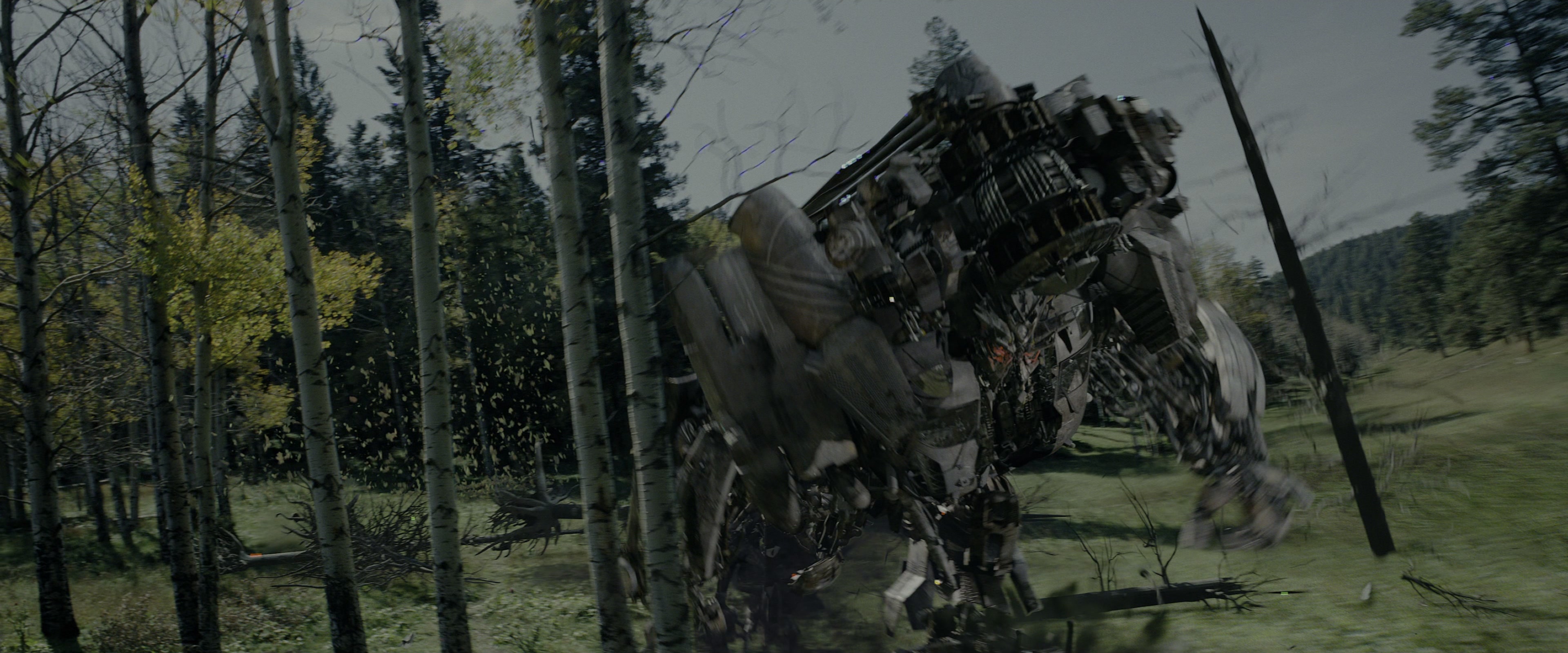 Transformers: Revenge of the Fallen (2009), wide, 2.40:1 — film still
