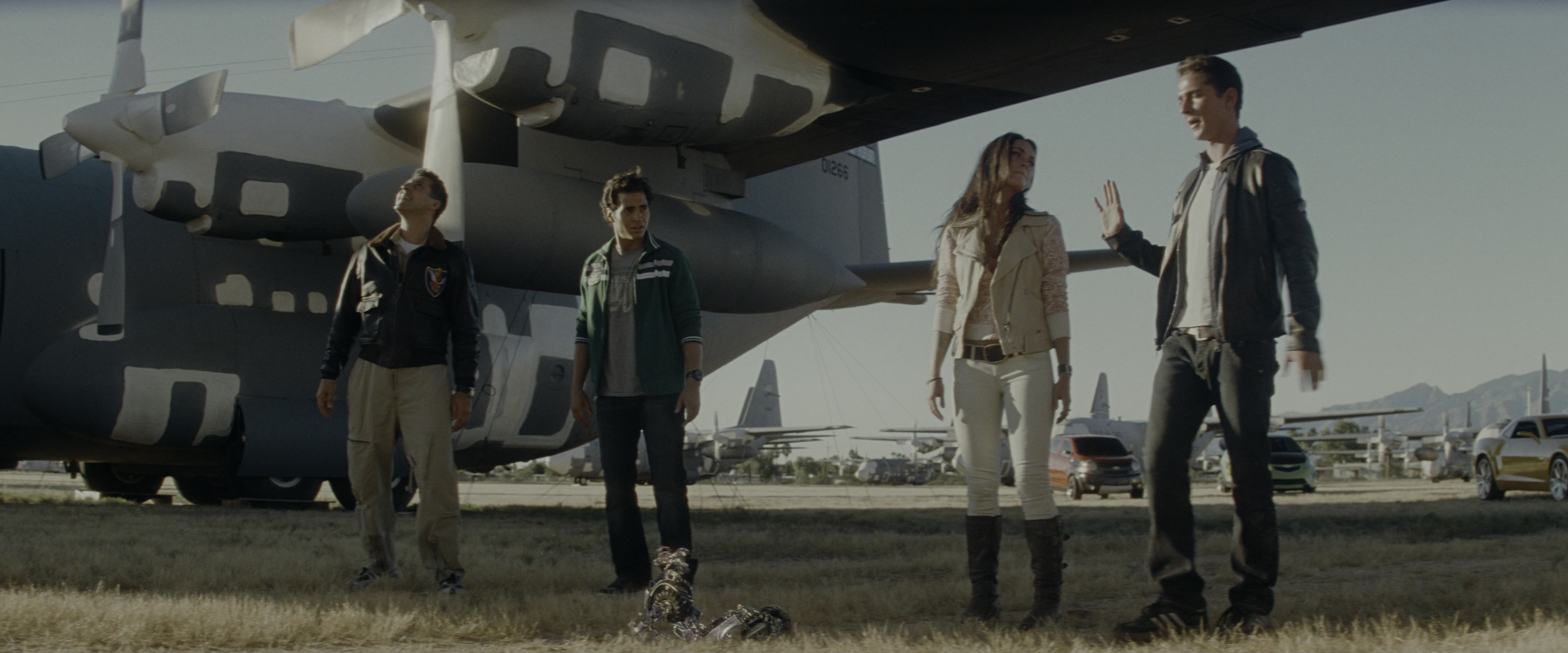 Transformers: Revenge of the Fallen (2009), wide, 2.40:1 — film still