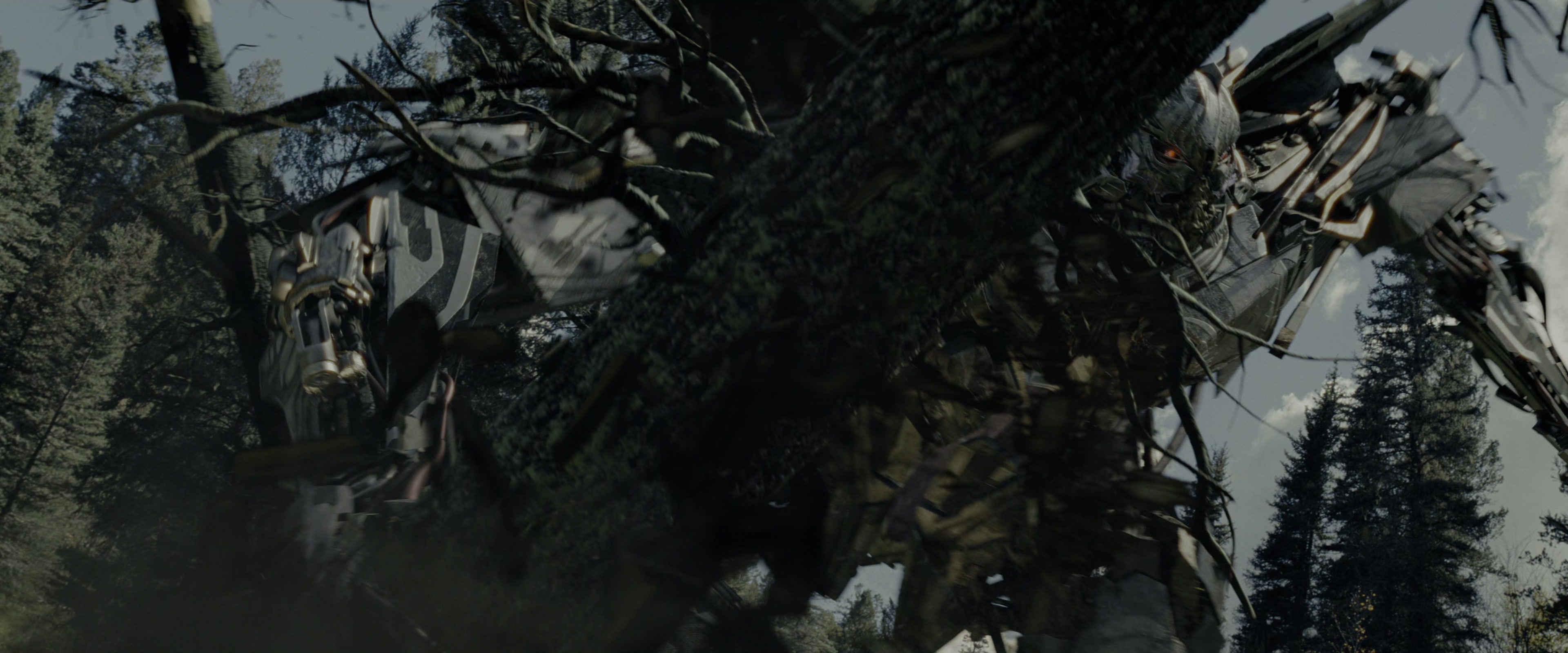 Transformers: Revenge of the Fallen (2009), wide, 2.40:1 — film still