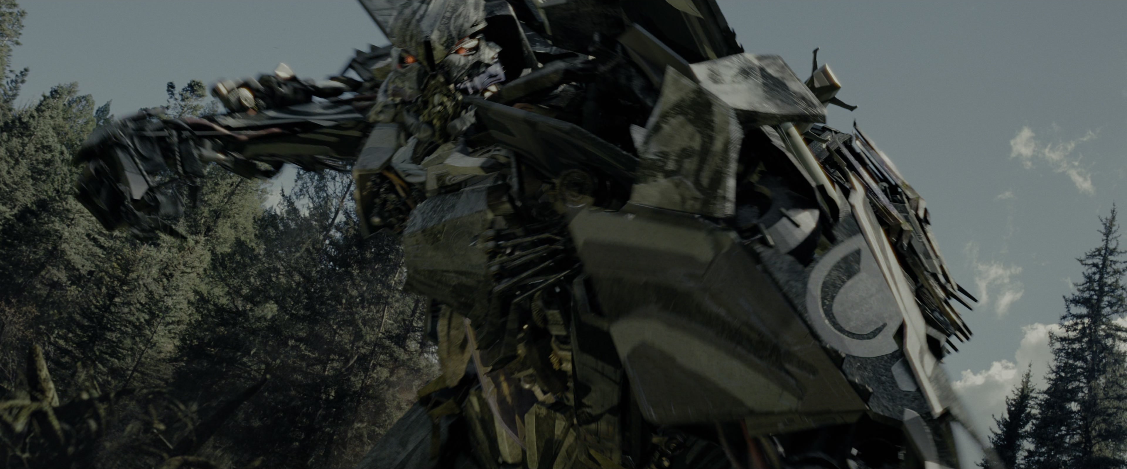 Transformers: Revenge of the Fallen (2009), wide, 2.40:1 — film still