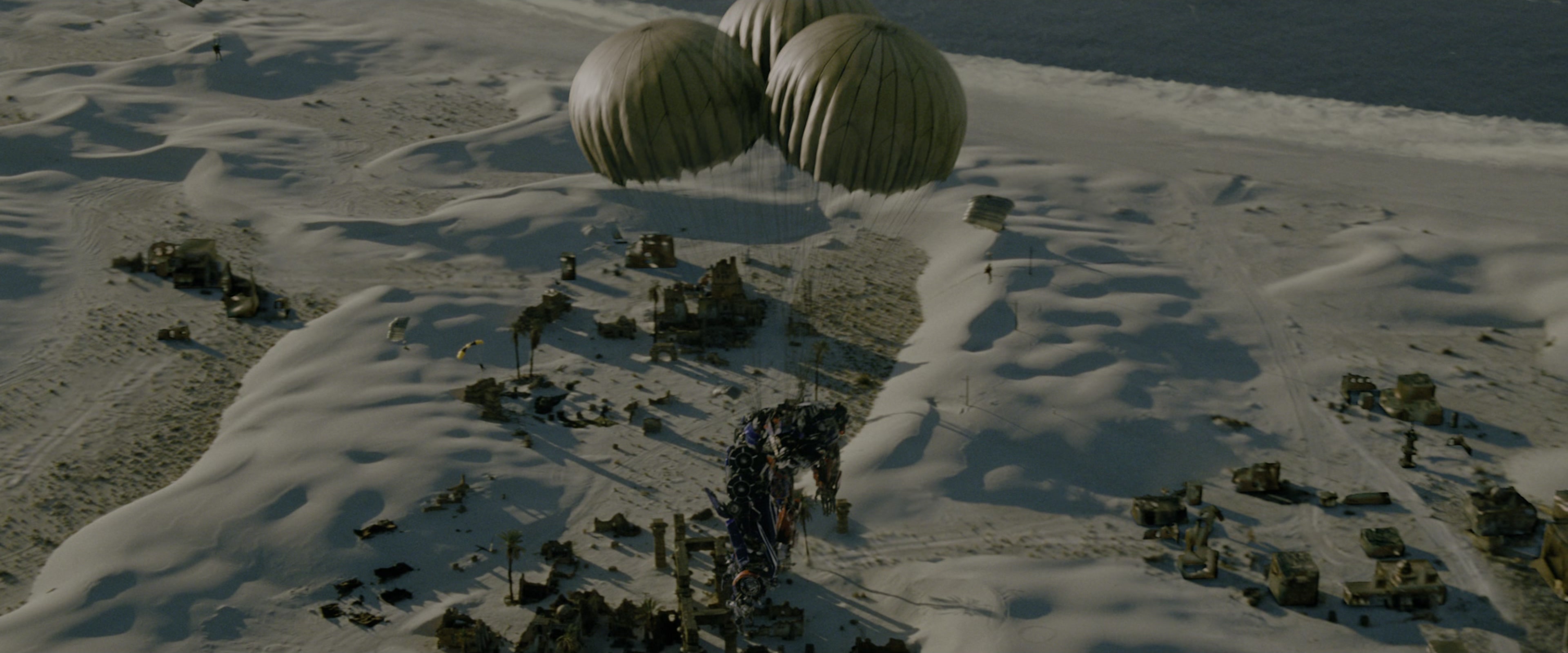 Transformers: Revenge of the Fallen (2009), wide, 2.40:1 — film still