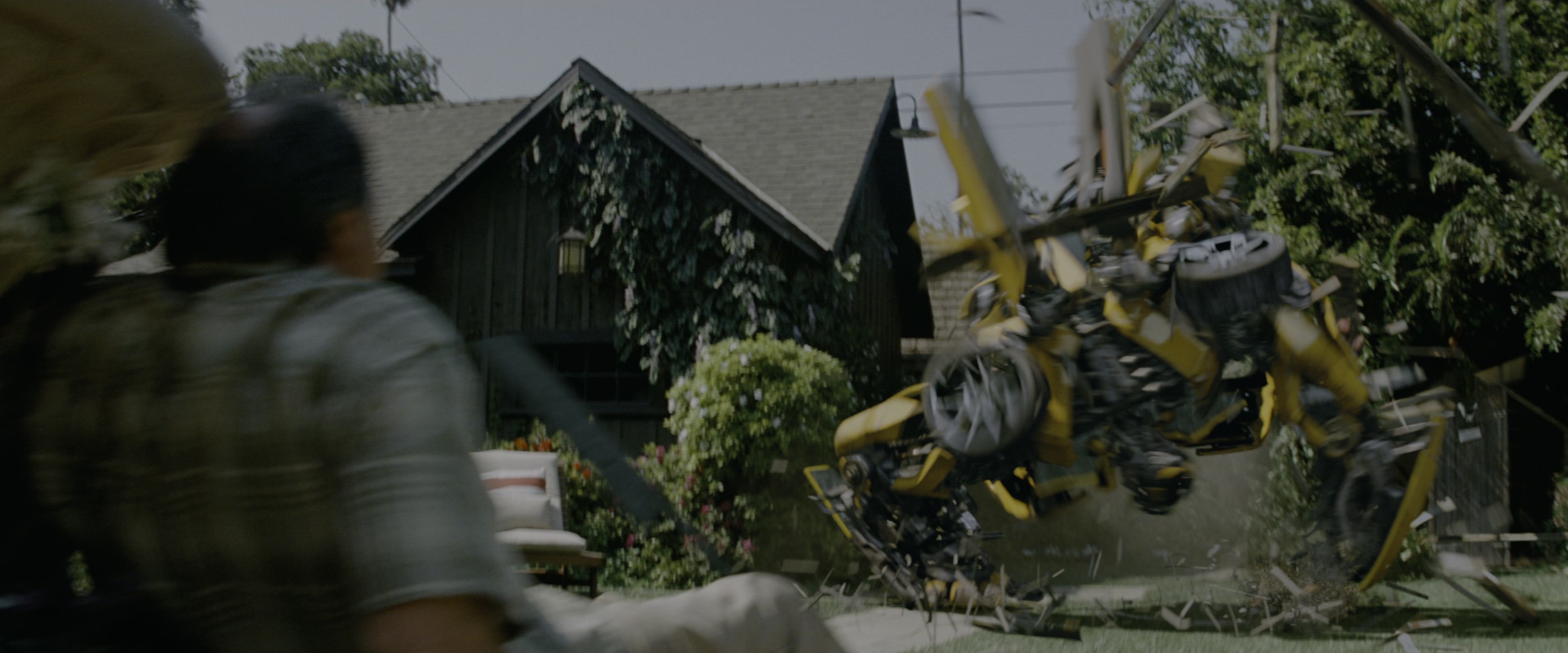 Transformers: Revenge of the Fallen (2009), wide, 2.40:1 — film still