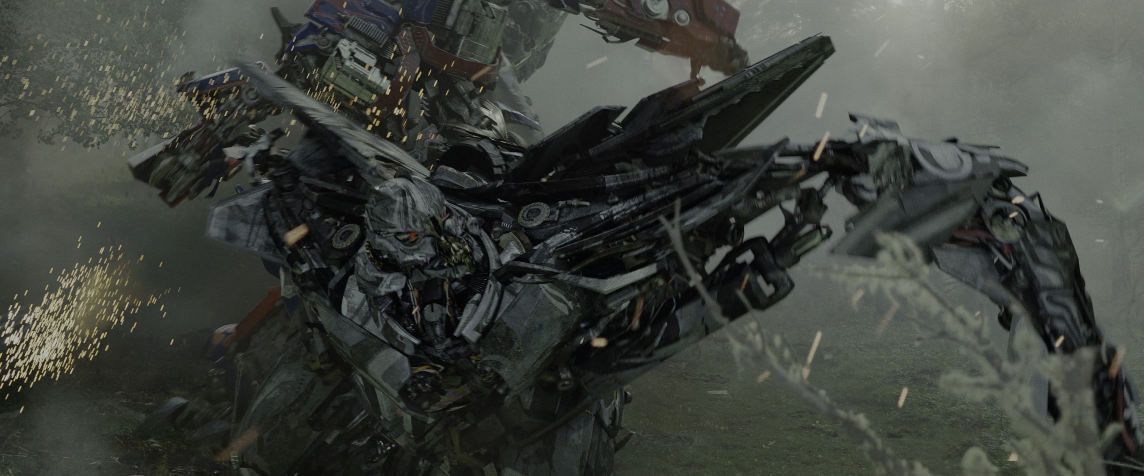 Transformers: Revenge of the Fallen (2009), wide, 2.40:1 — film still