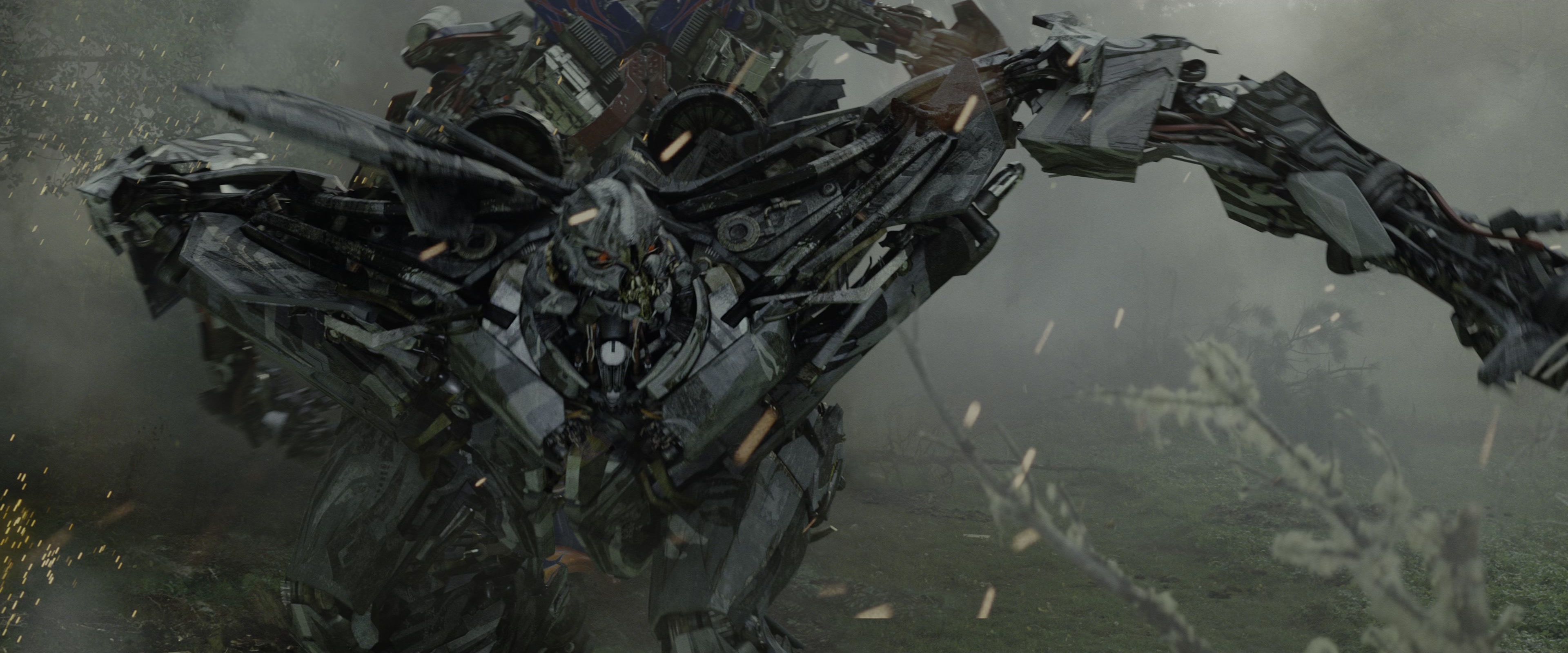 Transformers: Revenge of the Fallen (2009), wide, 2.40:1 — film still