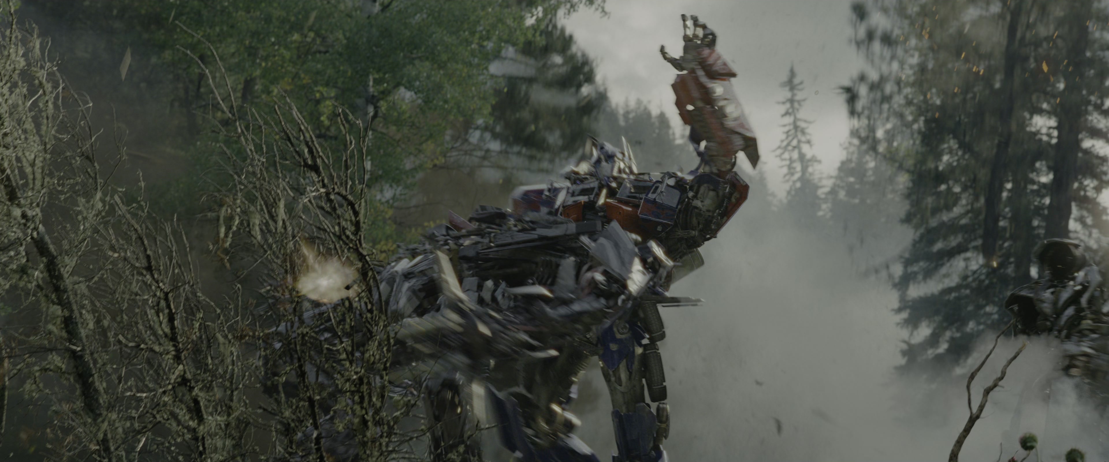 Transformers: Revenge of the Fallen (2009), wide, 2.40:1 — film still
