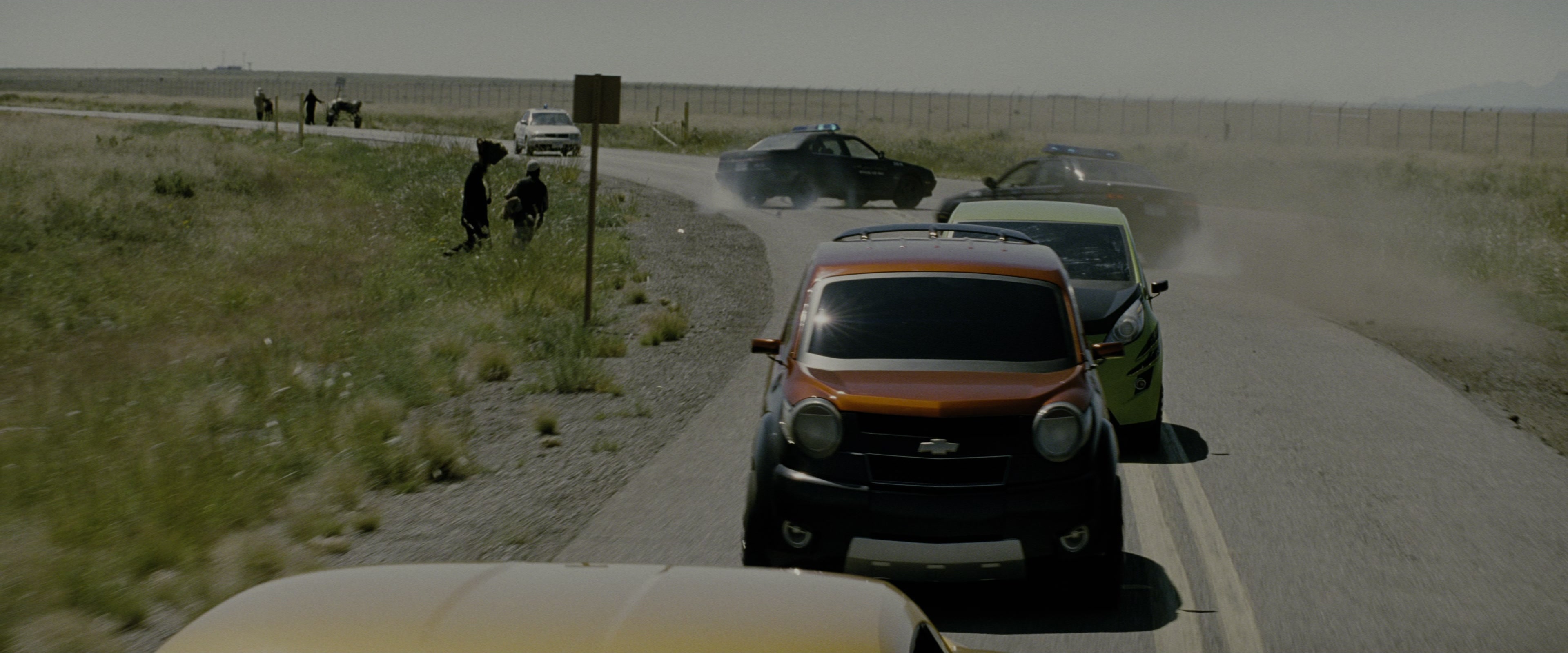 Transformers: Revenge of the Fallen (2009), wide, 2.40:1 — film still