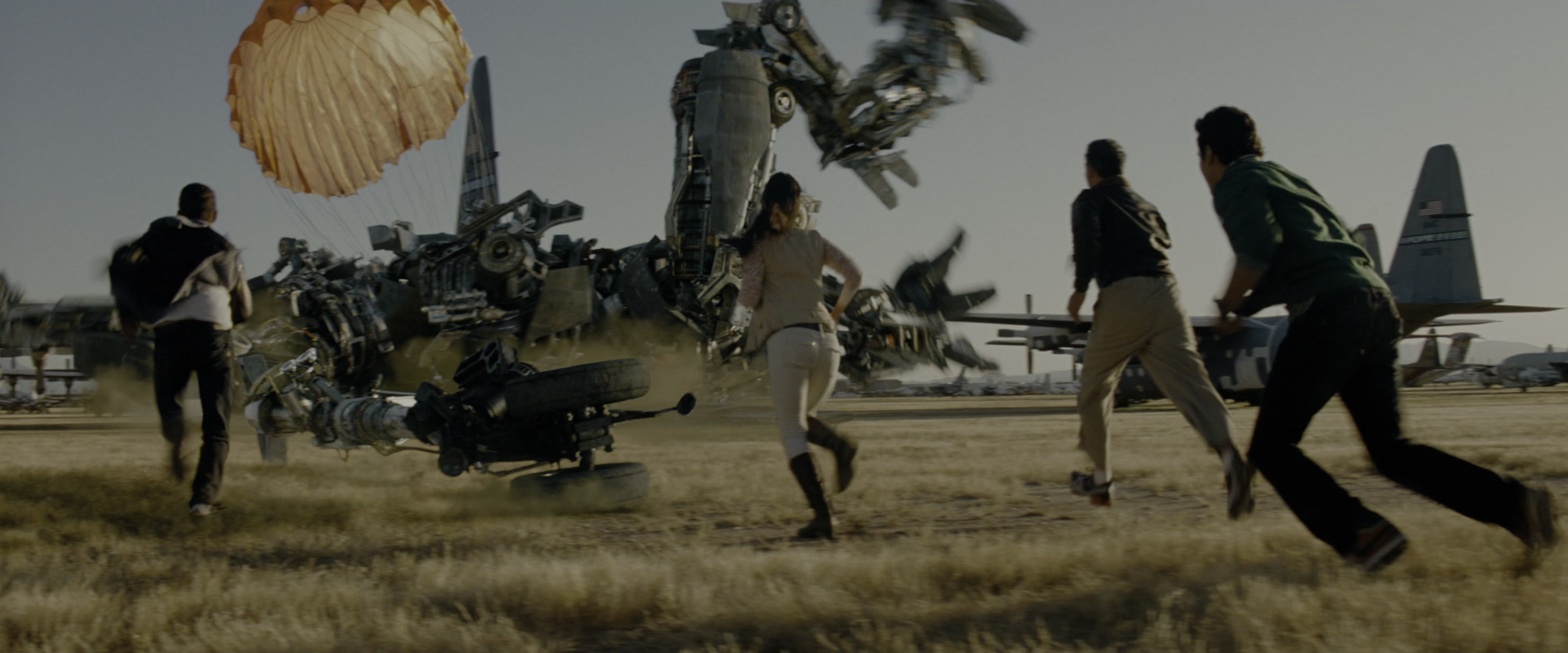 Transformers: Revenge of the Fallen (2009), wide, 2.40:1 — film still
