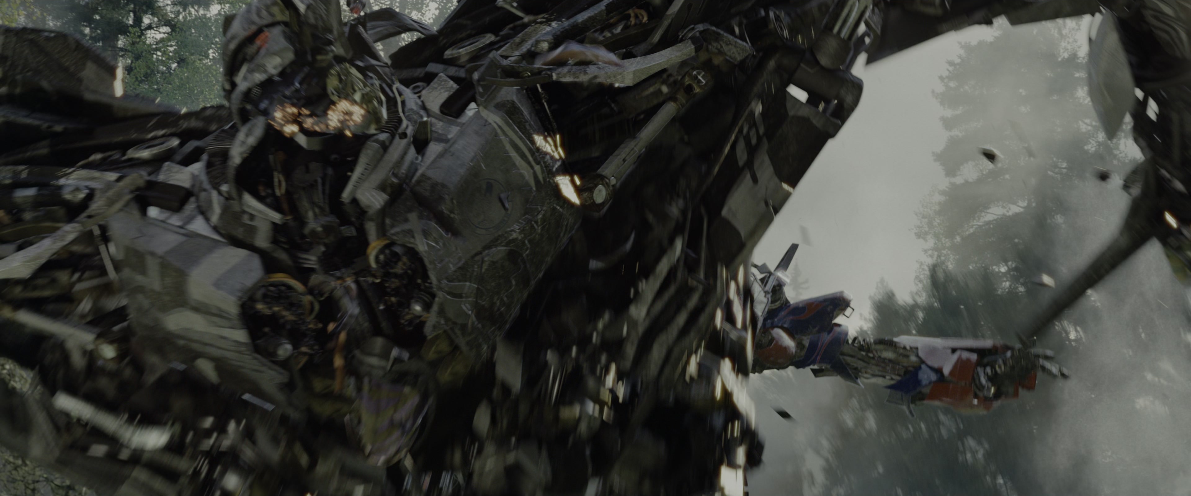 Transformers: Revenge of the Fallen (2009), wide, 2.40:1 — film still