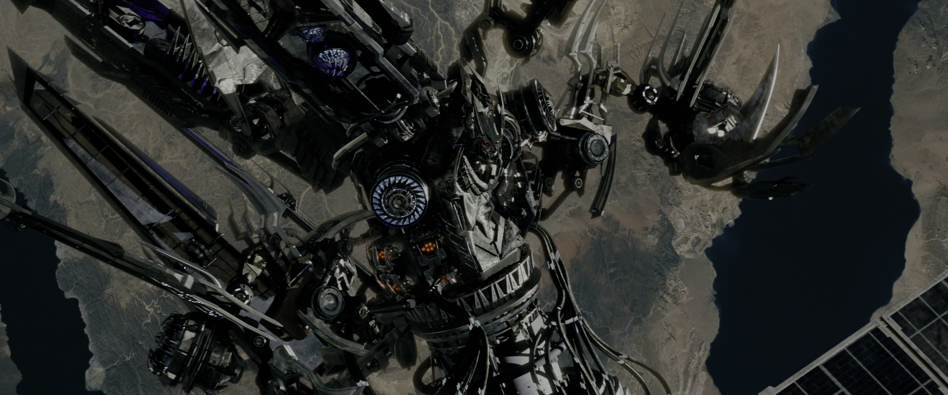 Transformers: Revenge of the Fallen (2009), wide, 2.40:1 — film still