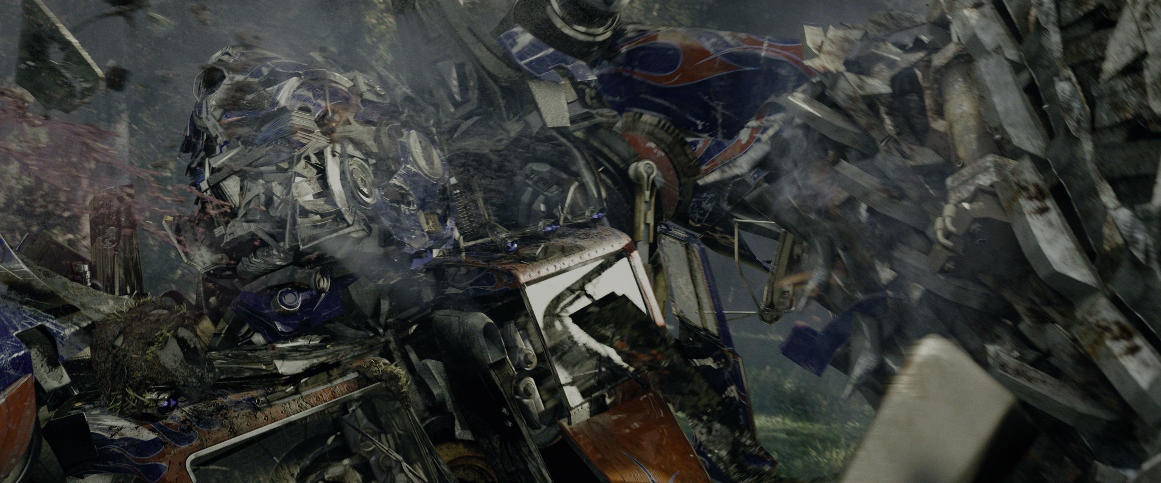 Transformers: Revenge of the Fallen (2009), wide, 2.40:1 — film still