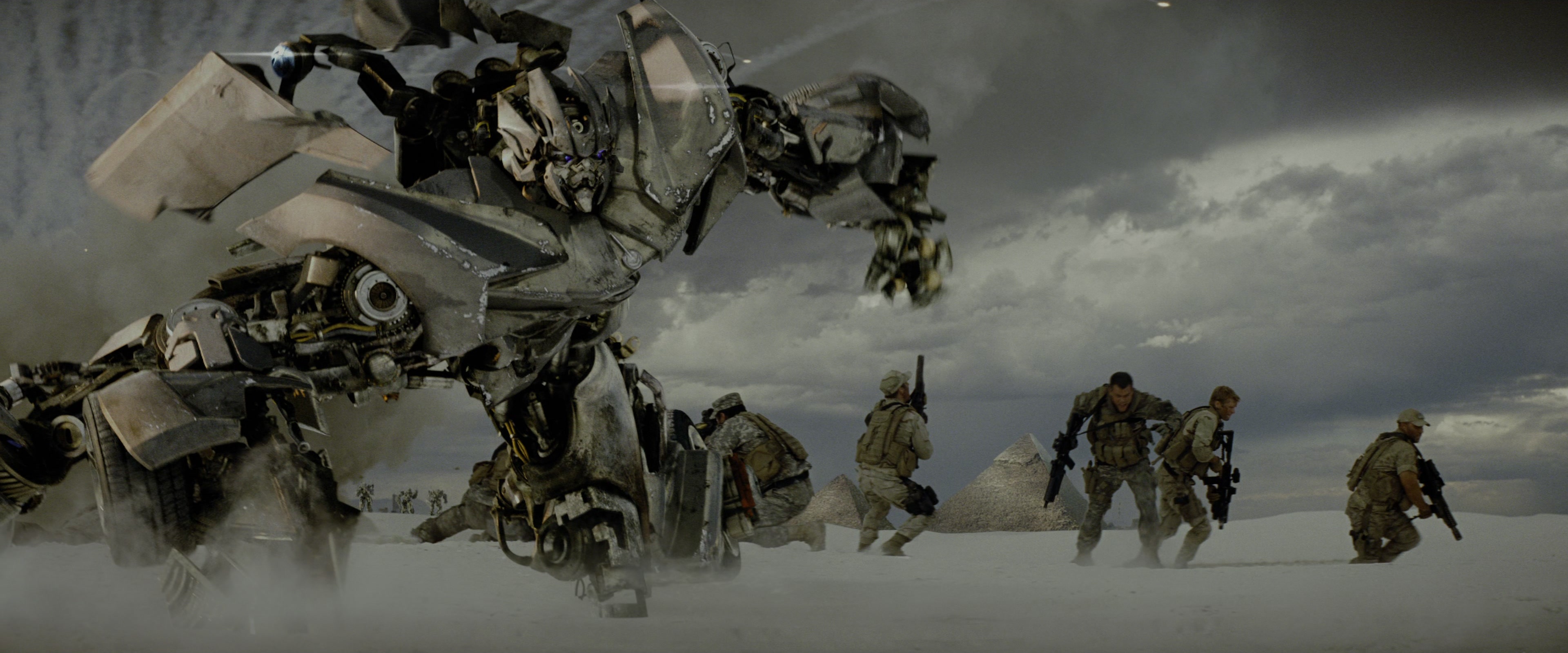Transformers: Revenge of the Fallen (2009), wide, 2.40:1 — film still