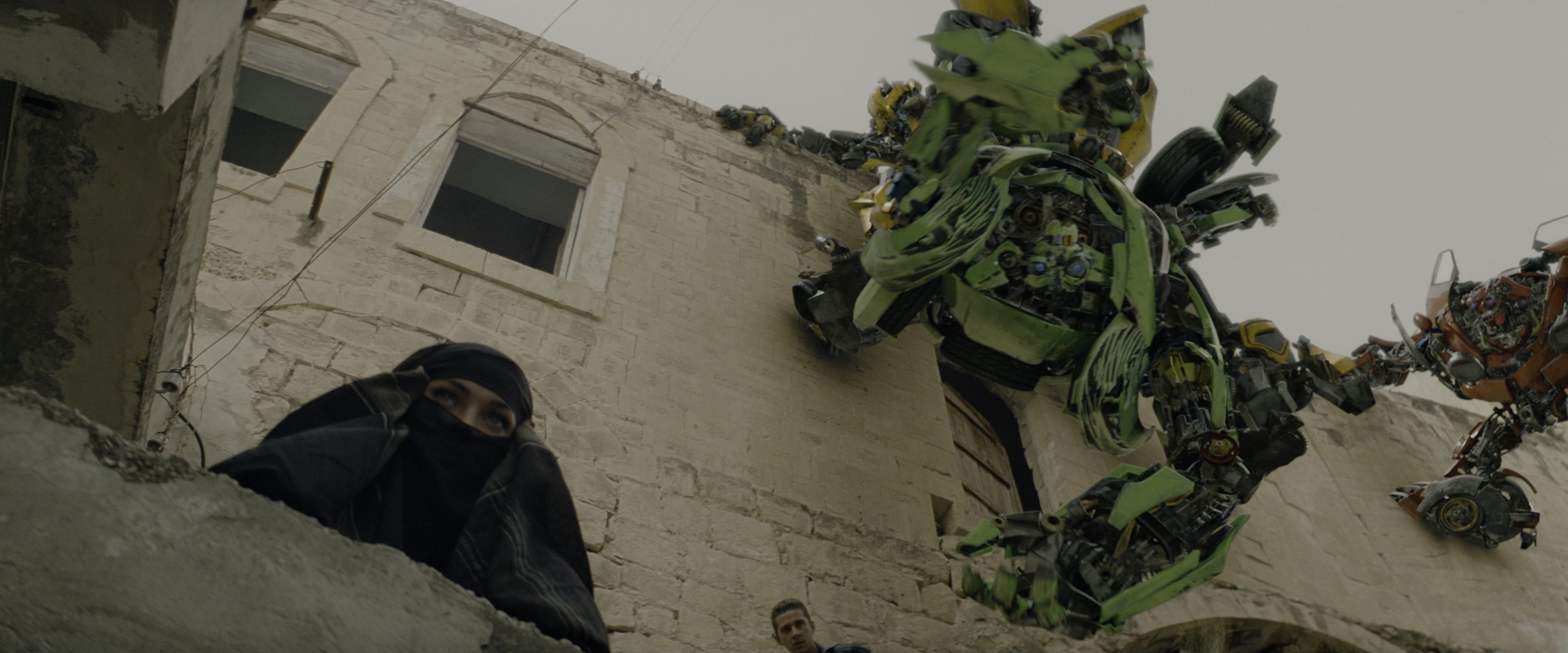Transformers: Revenge of the Fallen (2009), wide, 2.40:1 — film still