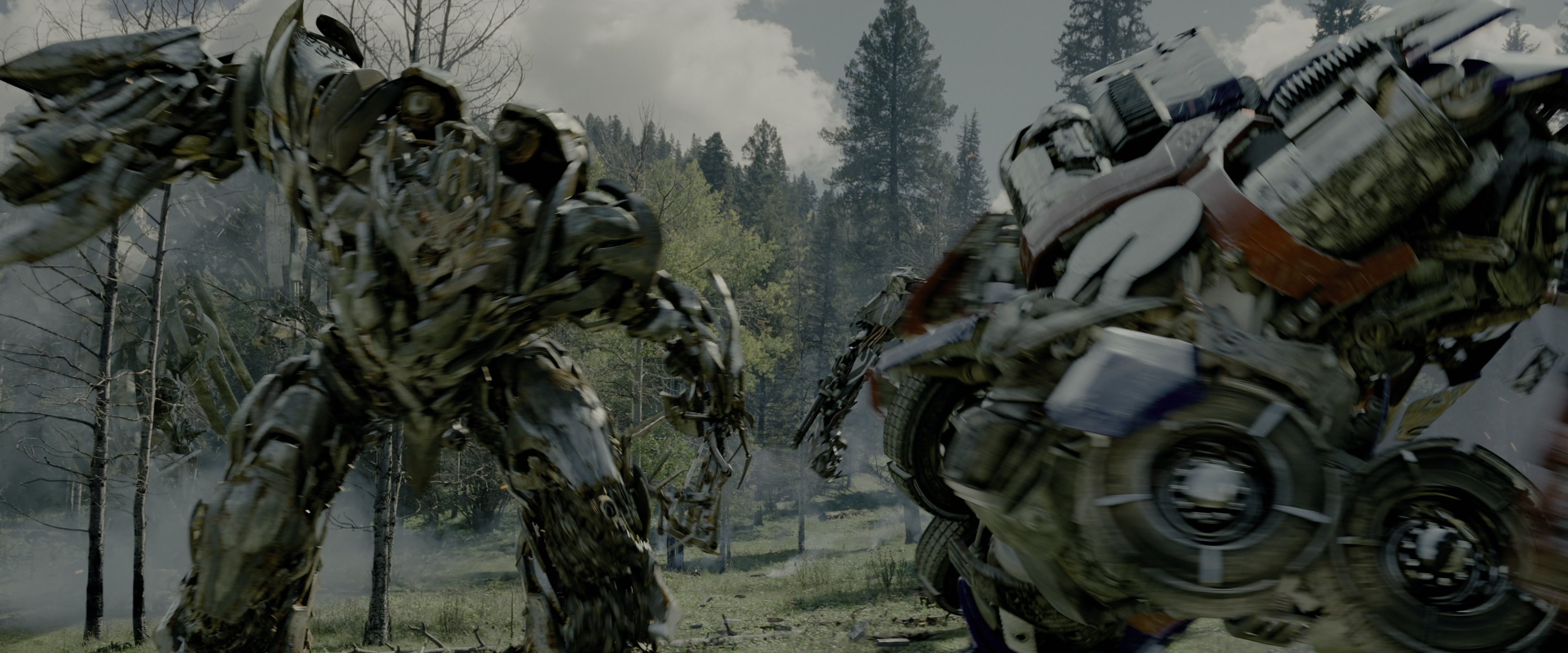 Transformers: Revenge of the Fallen (2009), wide, 2.40:1 — film still