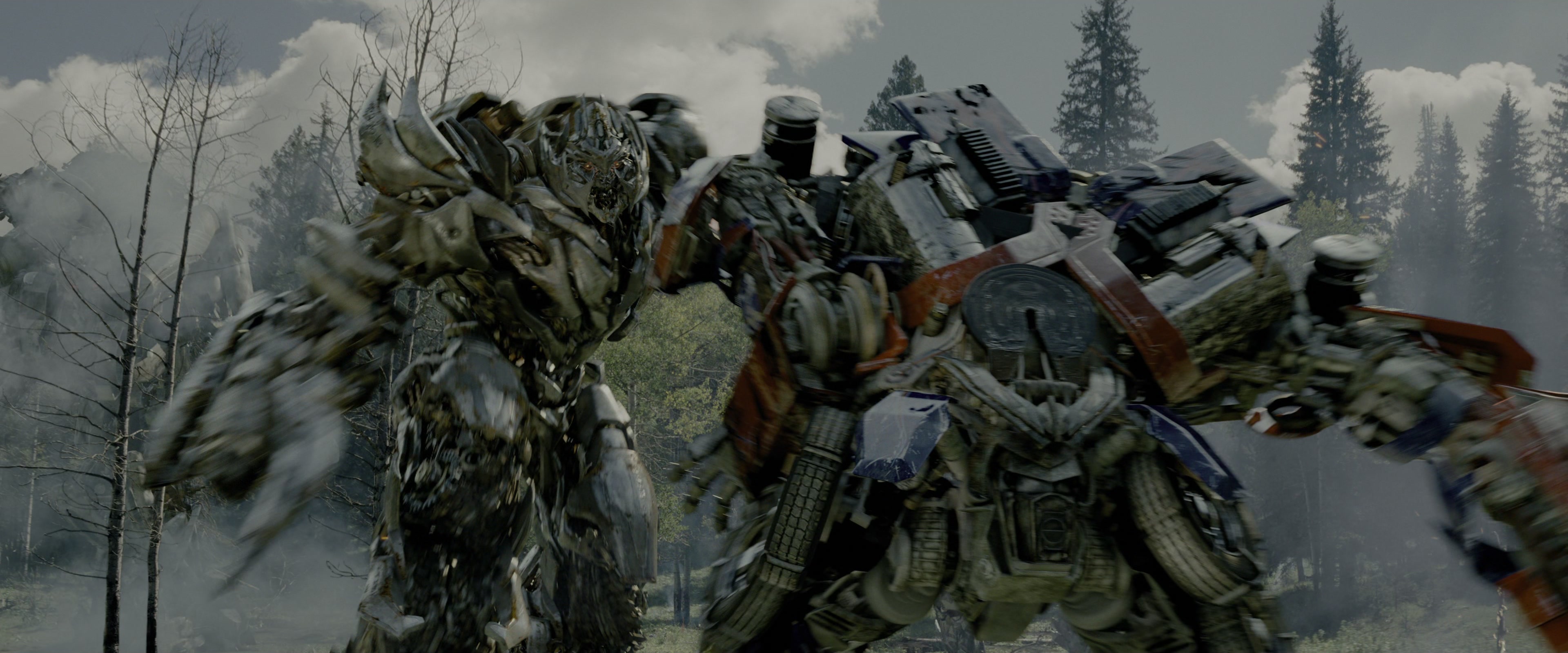 Transformers: Revenge of the Fallen (2009), wide, 2.40:1 — film still