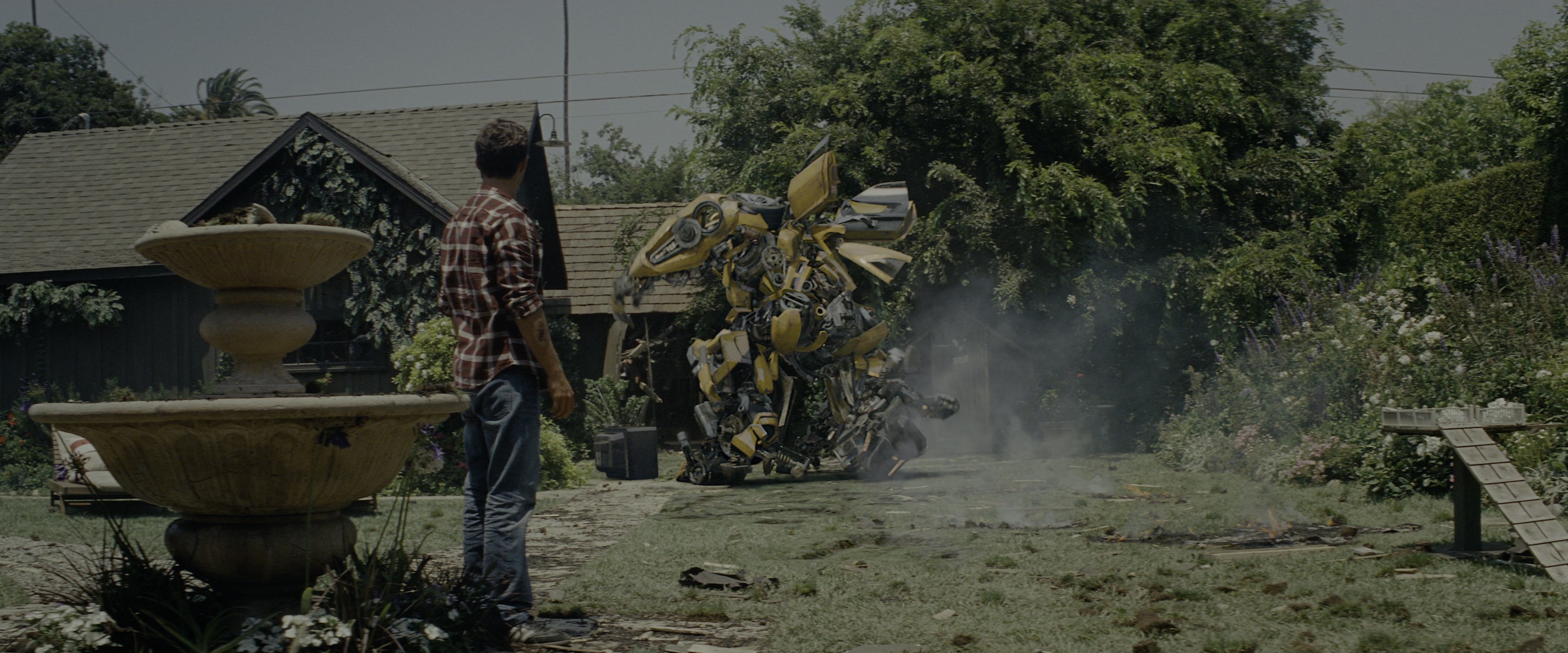 Transformers: Revenge of the Fallen (2009), wide, 2.40:1 — film still